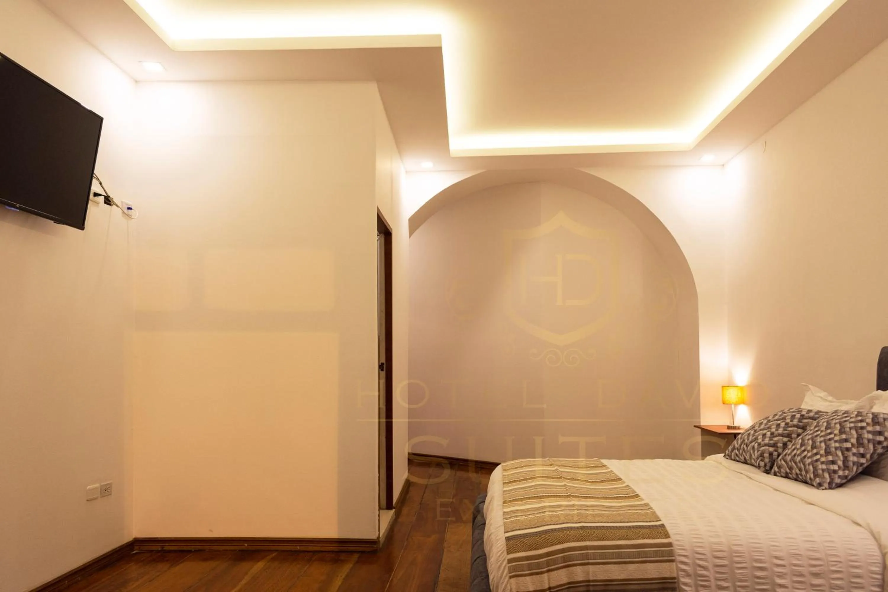 TV and multimedia in Suites Experience by Hotel David