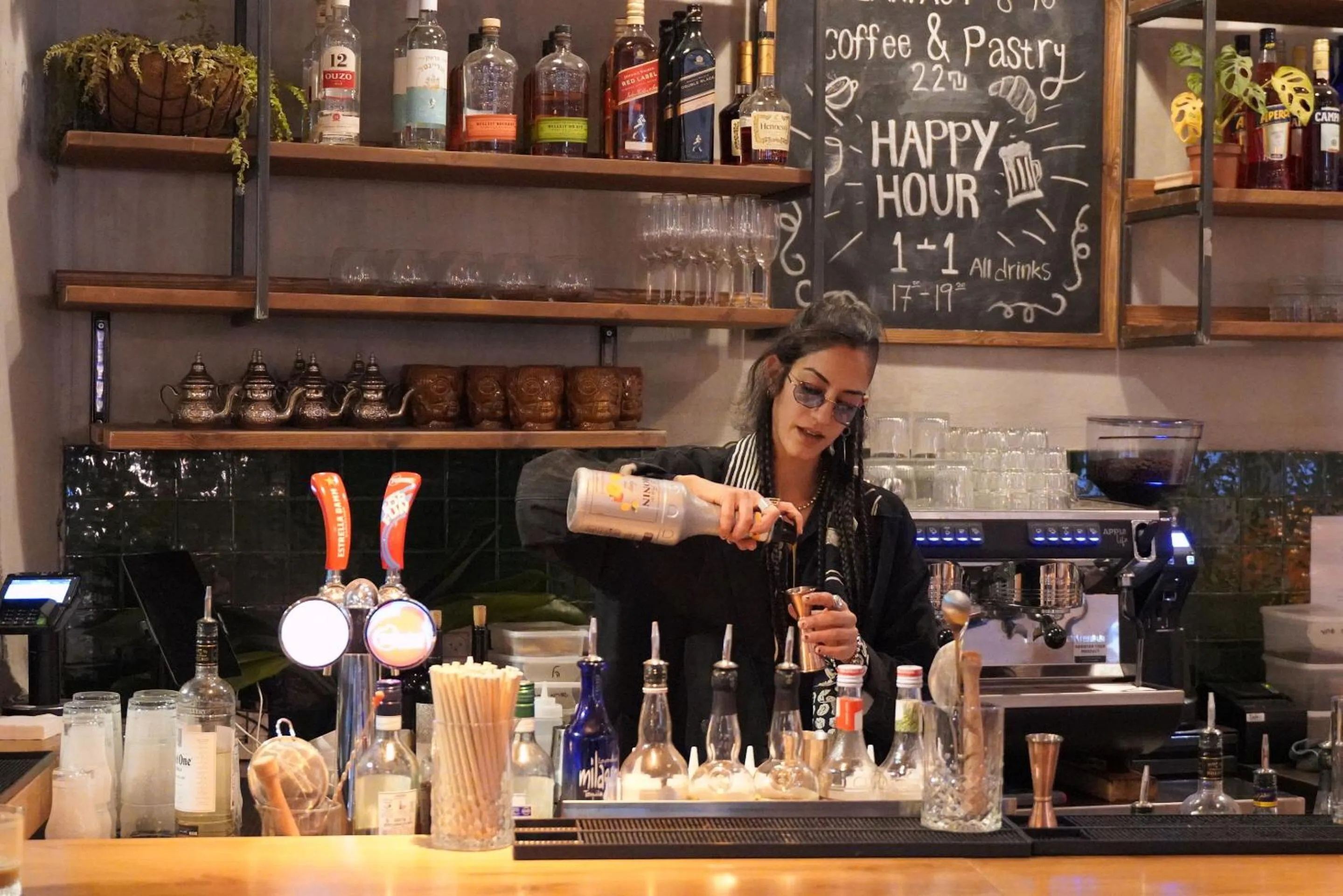 Lounge or bar in Selina Frishman Tel Aviv