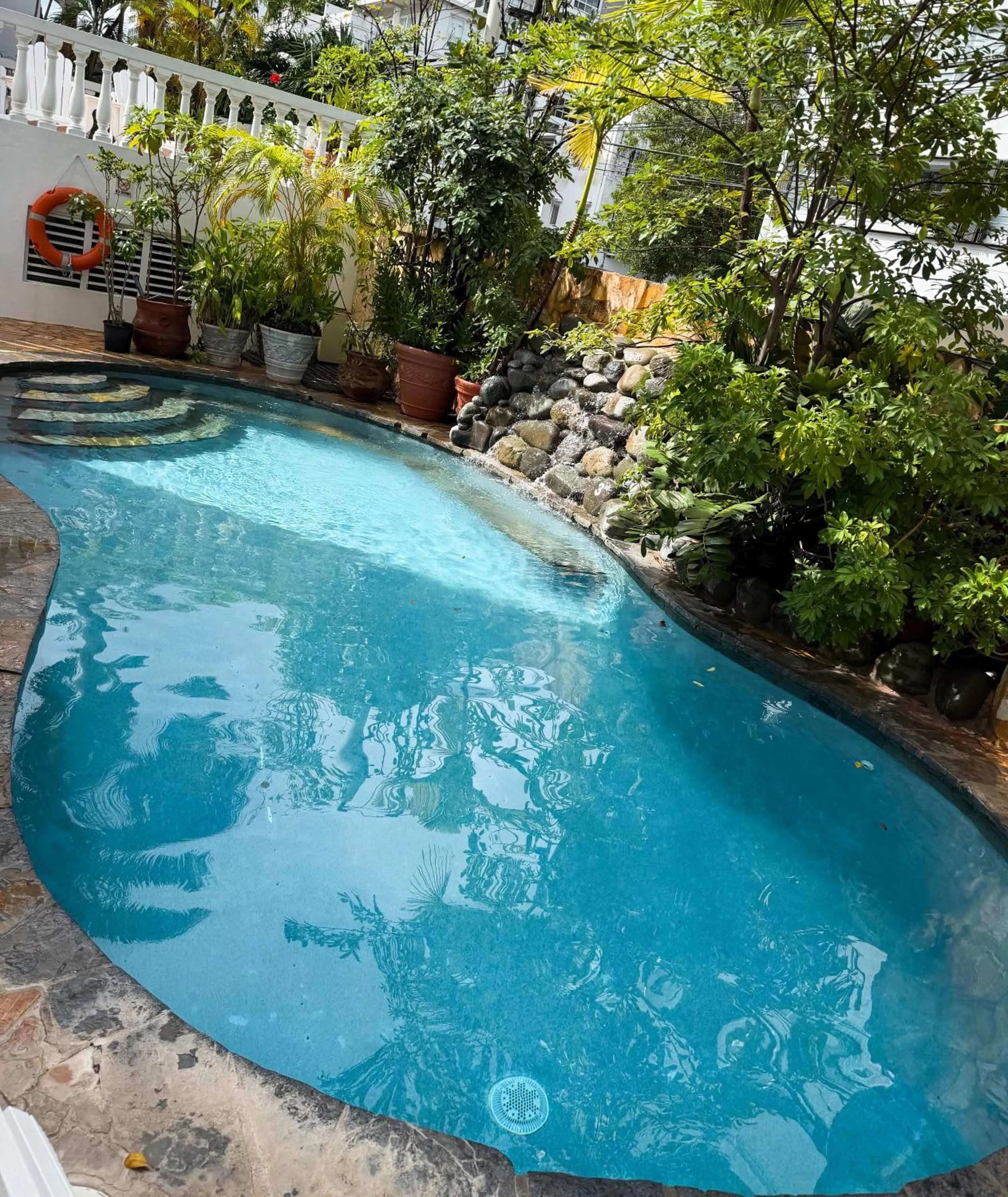 Swimming pool in At Wind Chimes Boutique Hotel