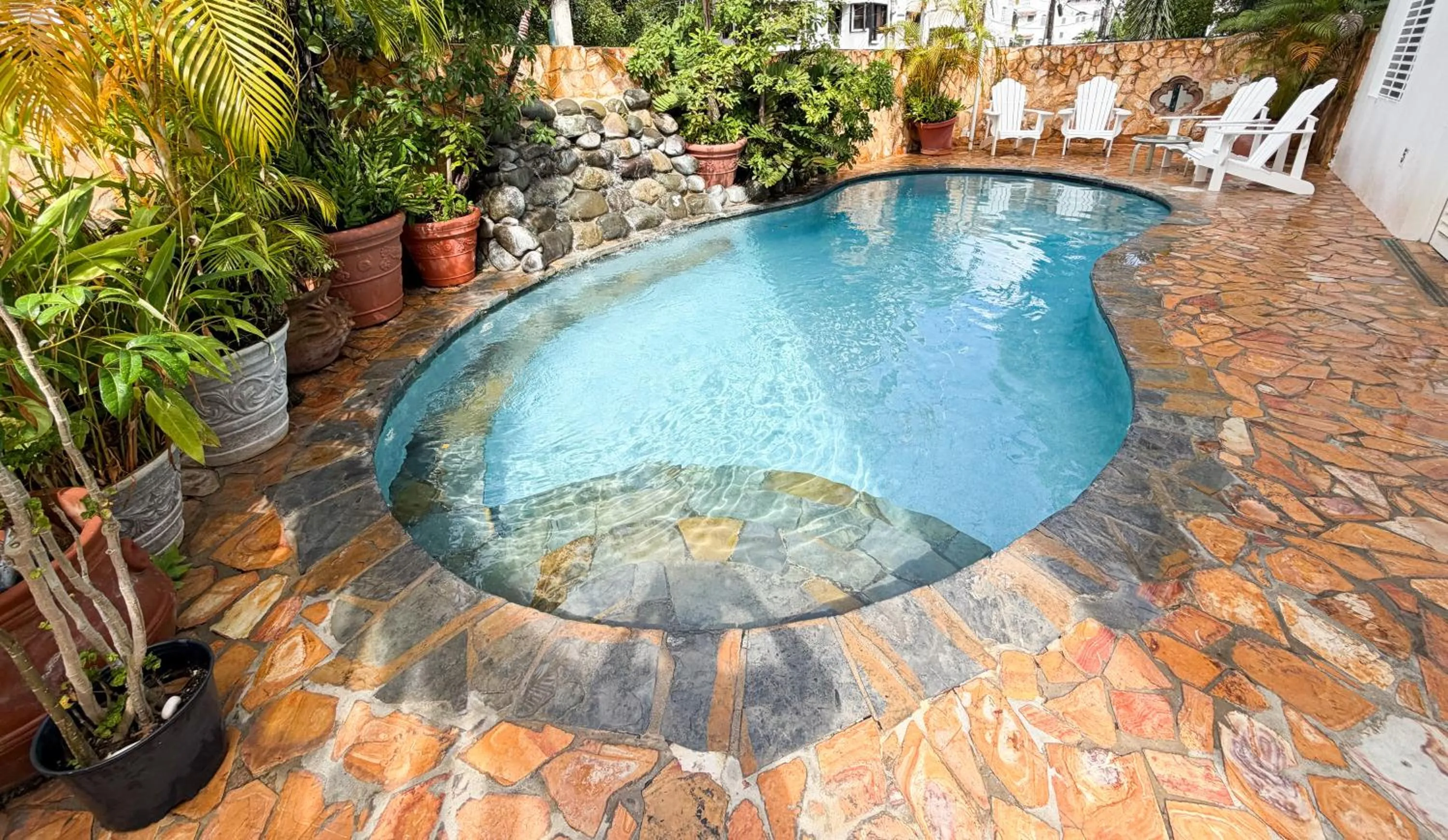 Swimming pool in At Wind Chimes Boutique Hotel