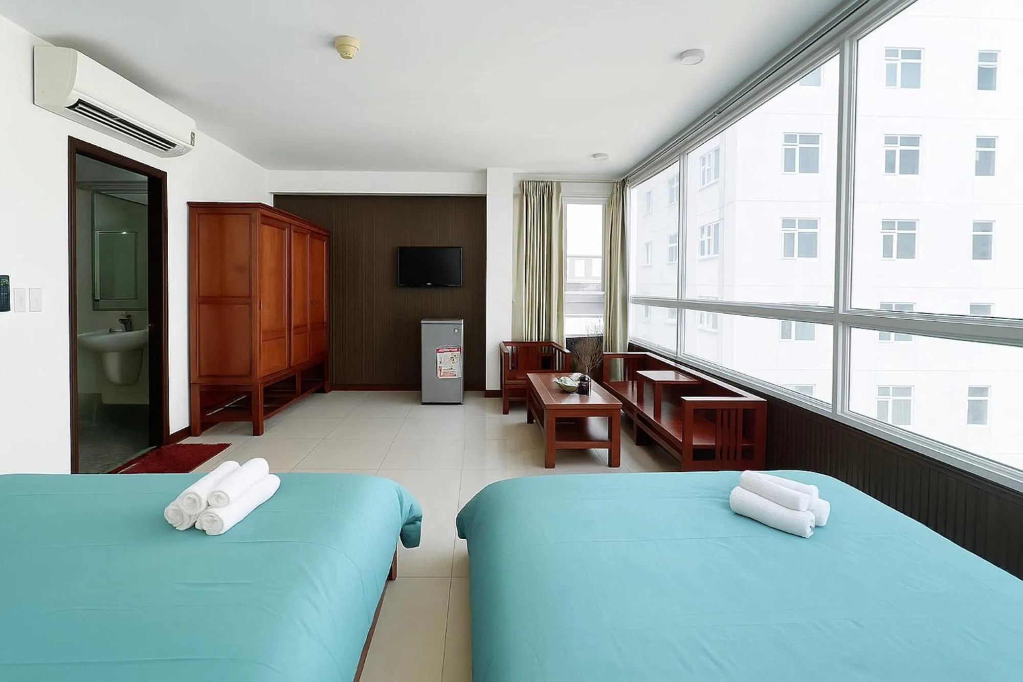 TV and multimedia, Bed in Onestar Danang Riverside