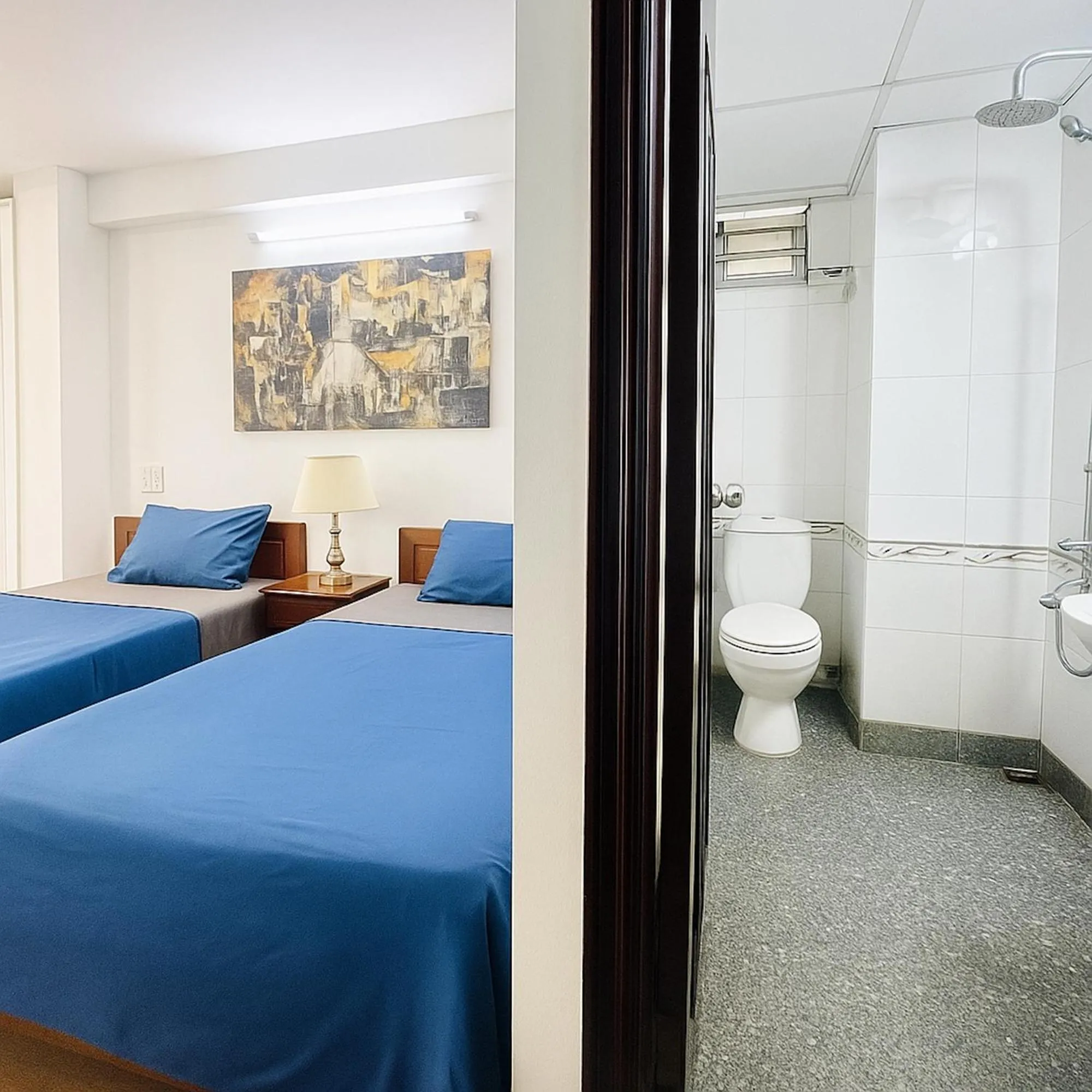 Toilet, Bed in Onestar Danang Riverside