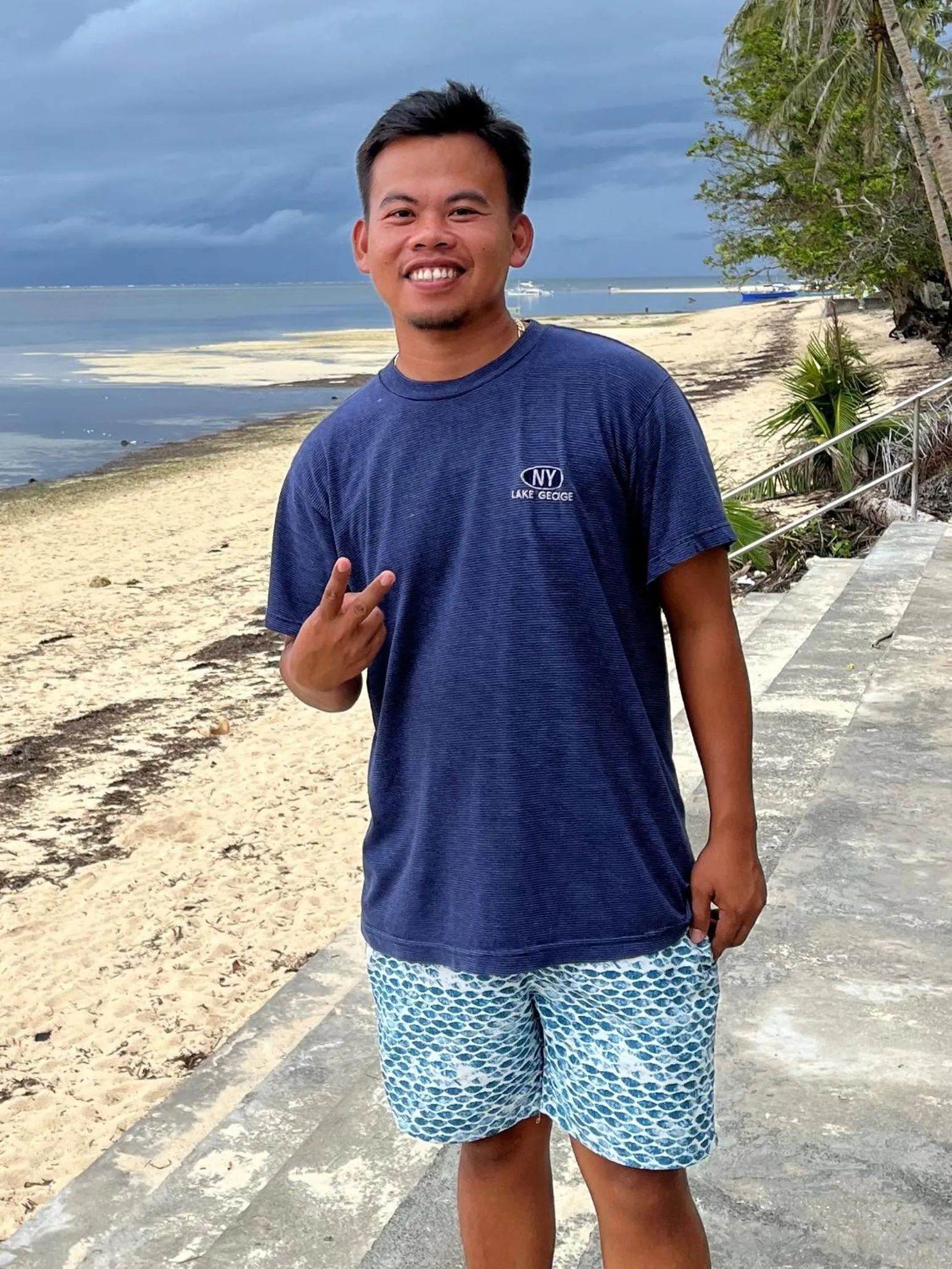 Staff in Takbo Beach Resort