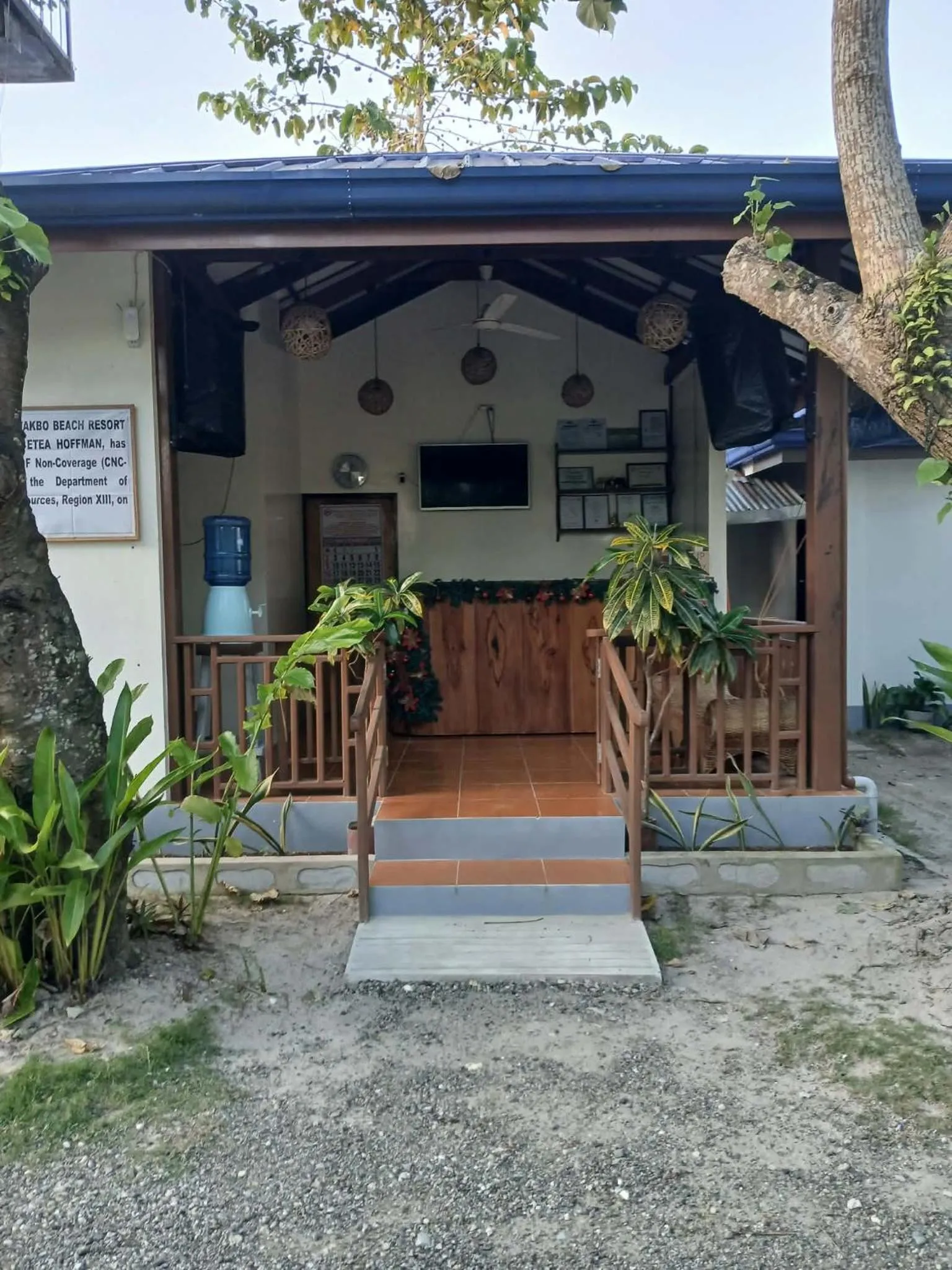 Lobby or reception in Takbo Beach Resort