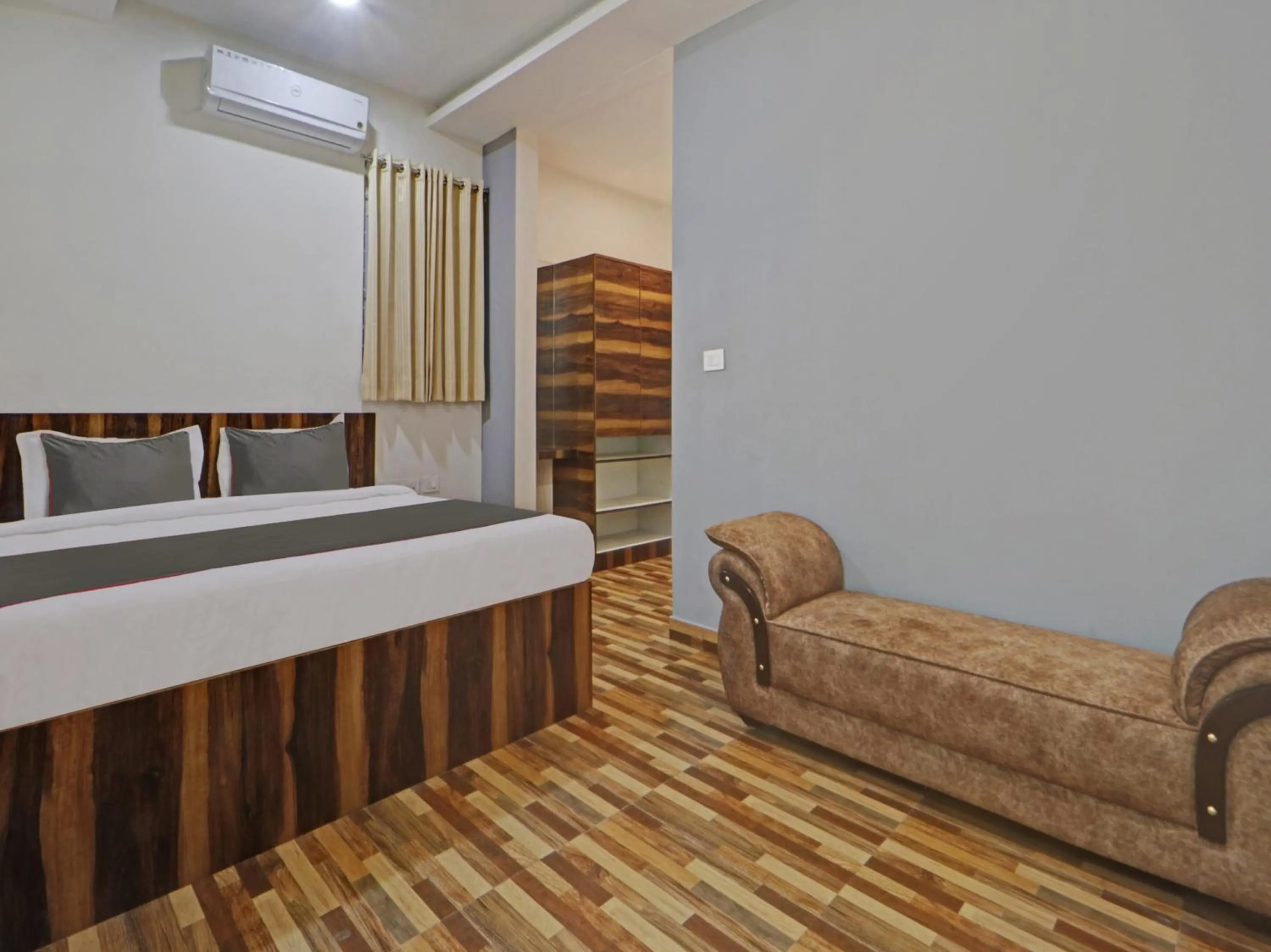 Bedroom, Bed in Hotel O by OYO Dhruvas Residency