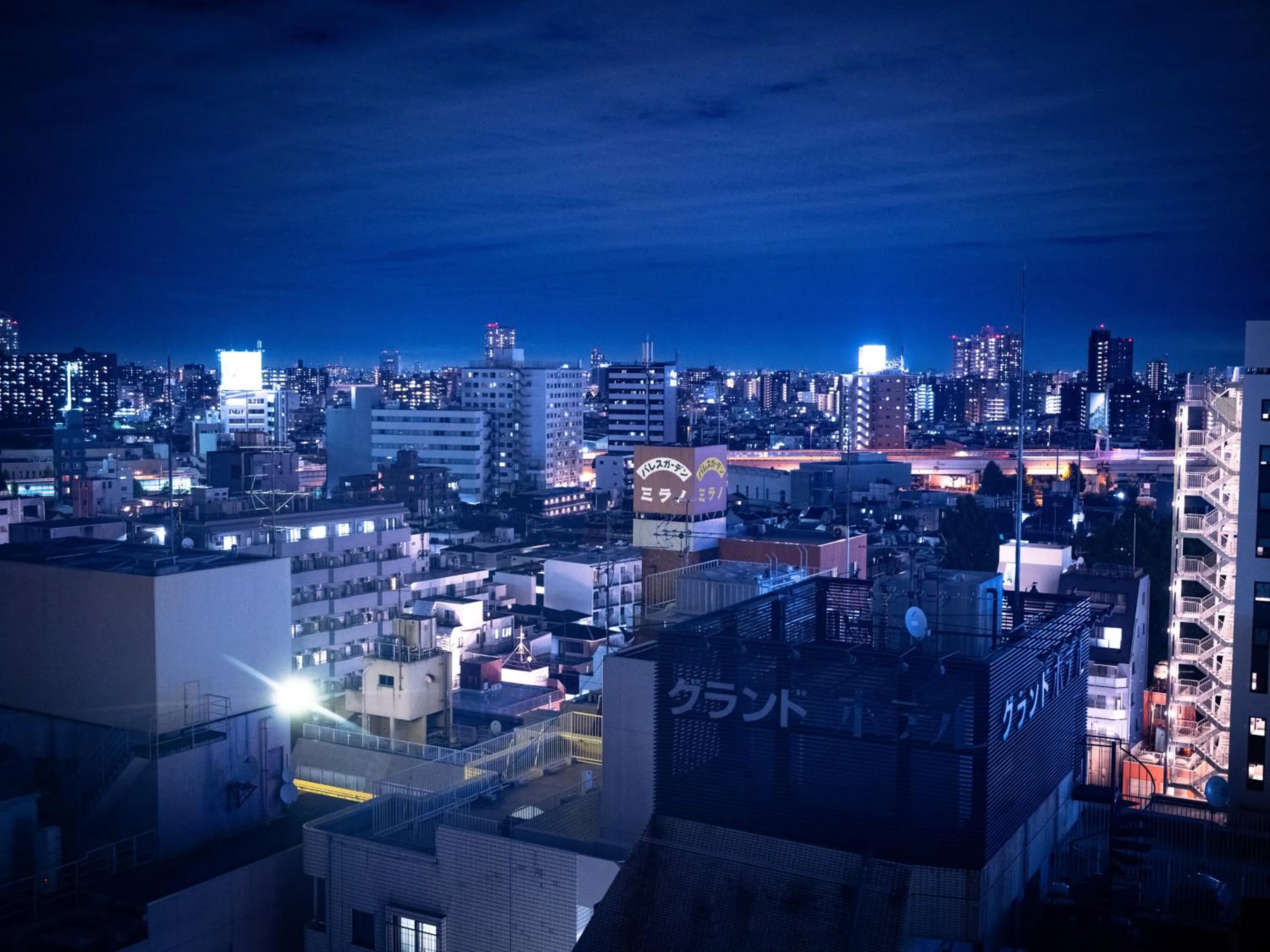 City view in MIMARU Tokyo Ikebukuro