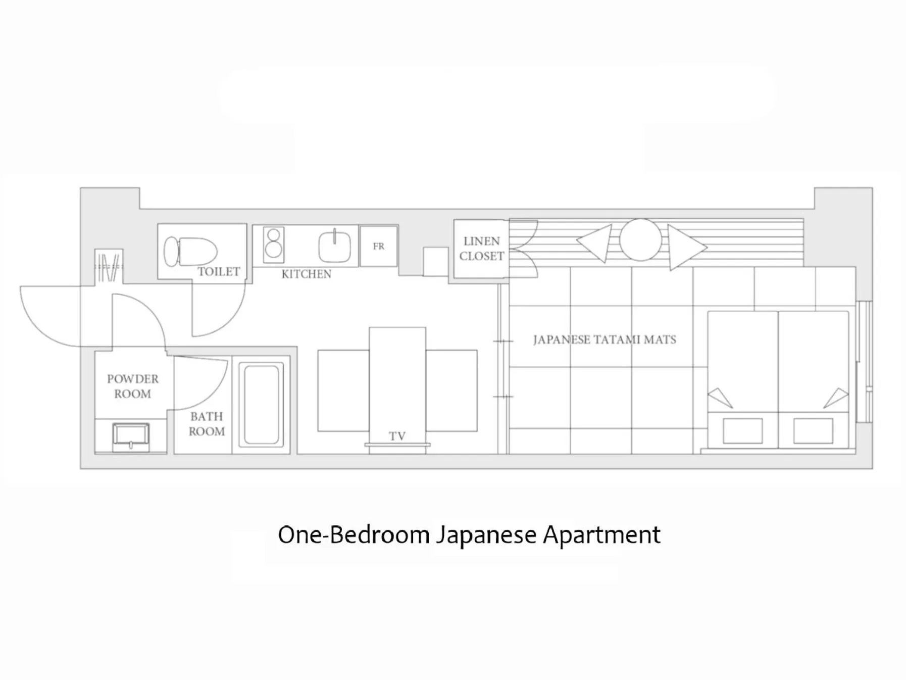 Floor plan in MIMARU Tokyo Ikebukuro