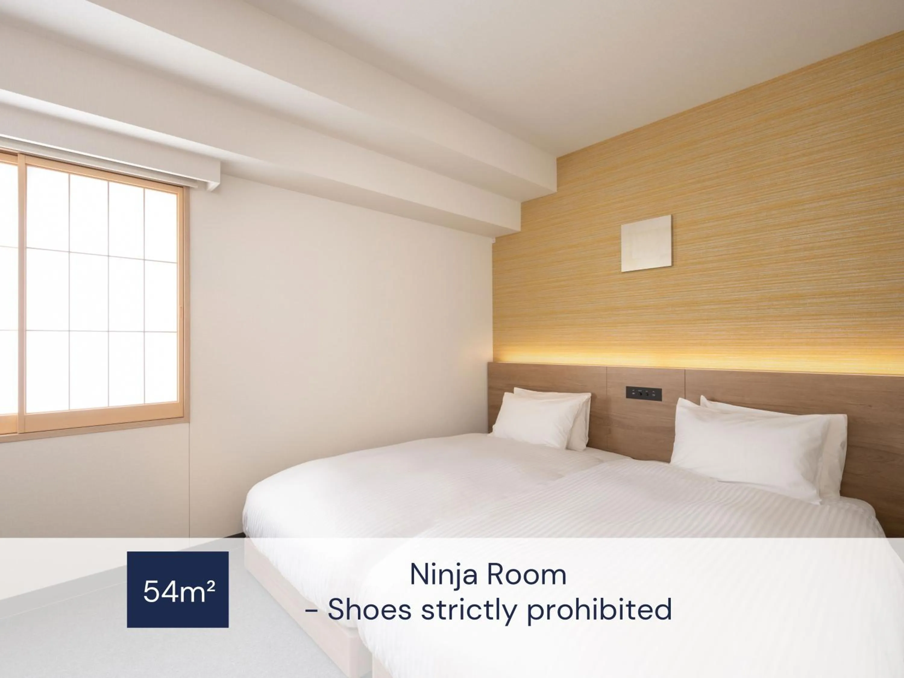 Photo of the whole room, Bed in MIMARU Osaka Shinsaibashi North