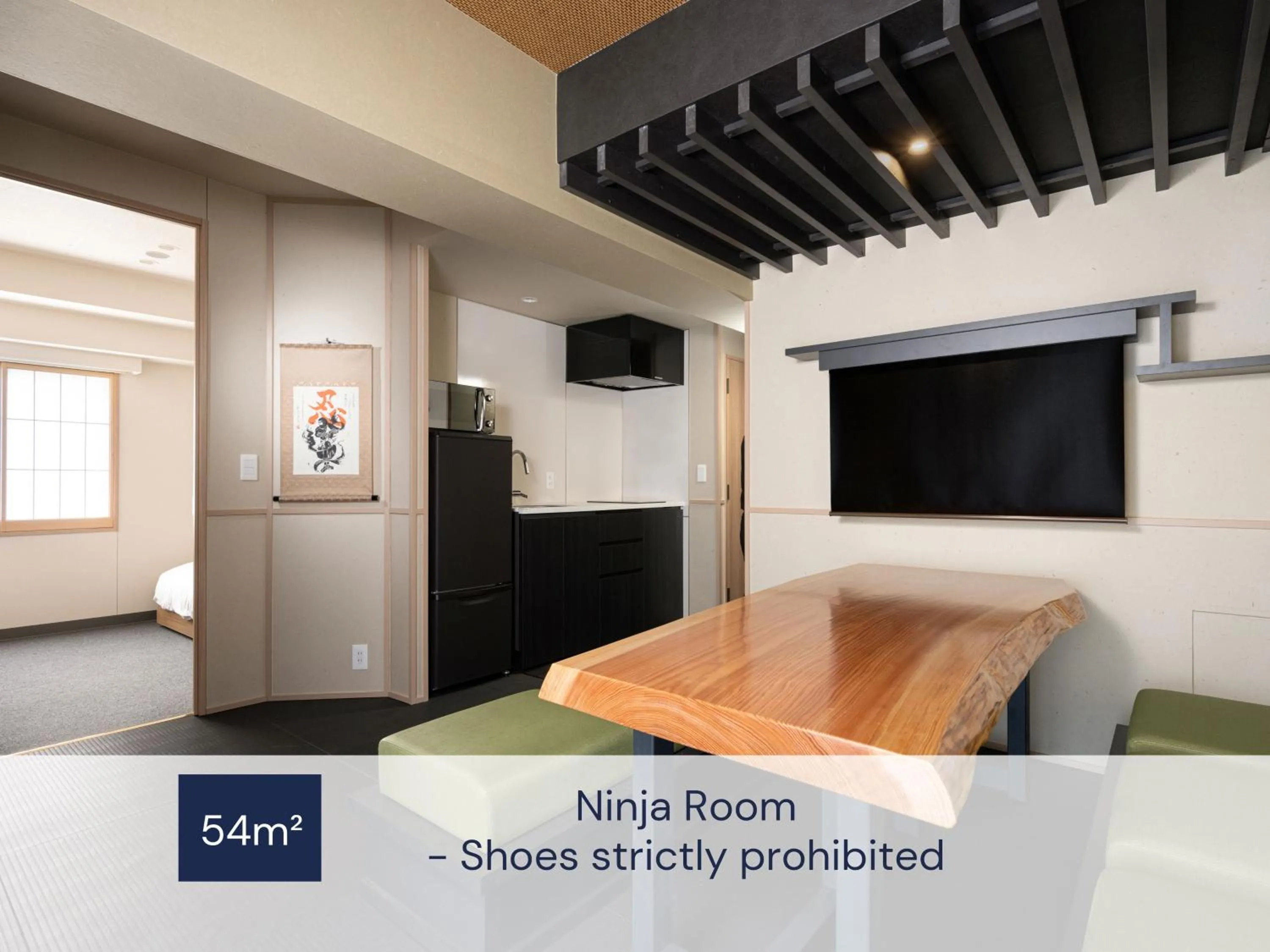 Photo of the whole room, Bed in MIMARU Osaka Shinsaibashi North