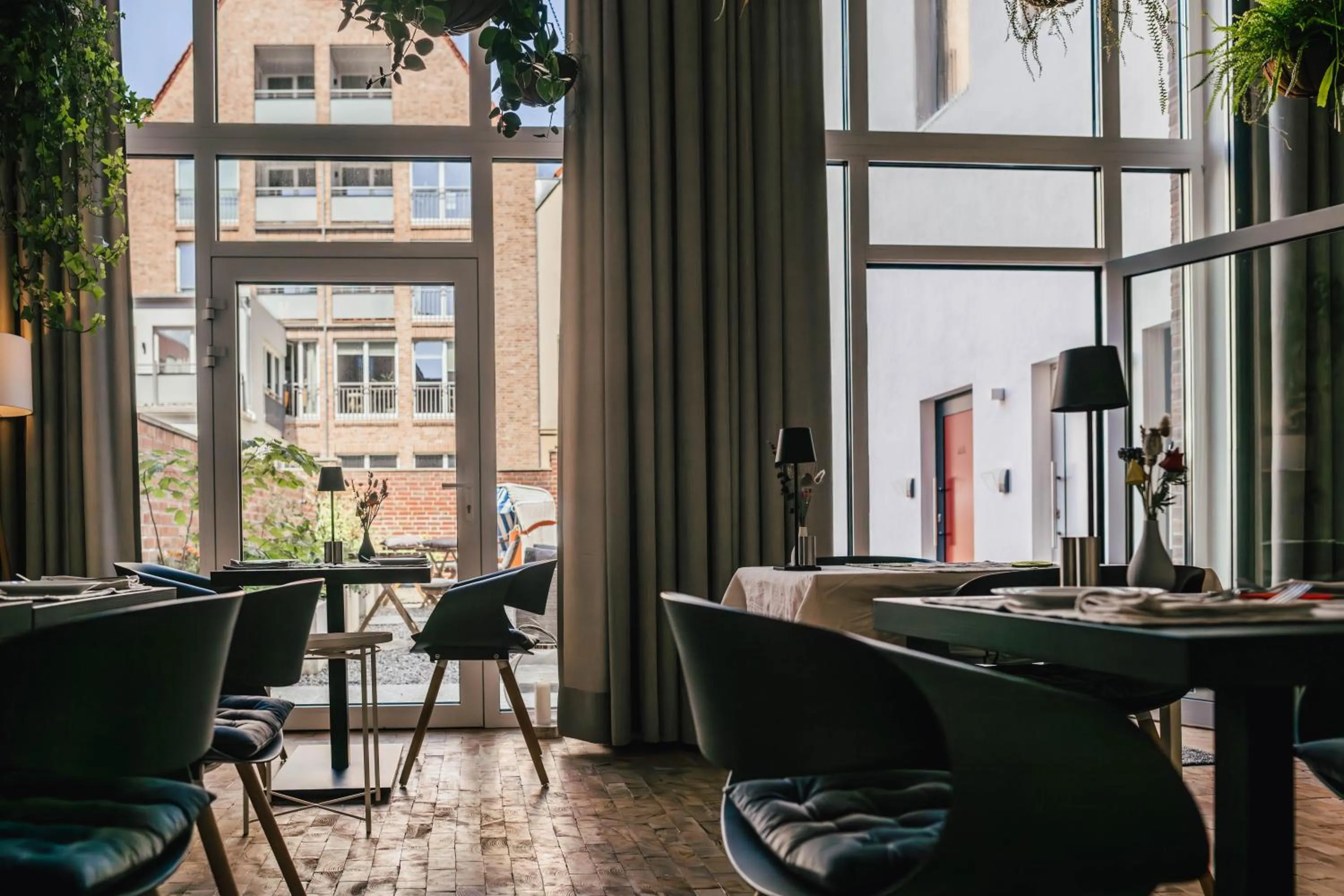 Garden view in The Layhead B&B