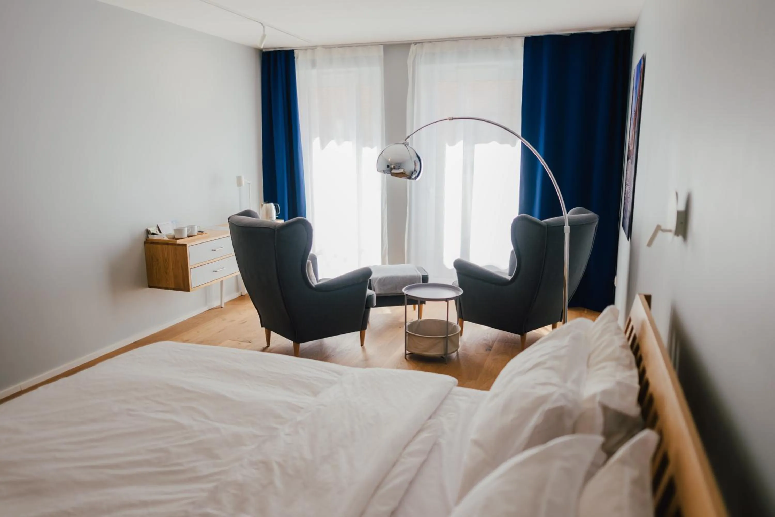 Living room, Bed in The Layhead B&B