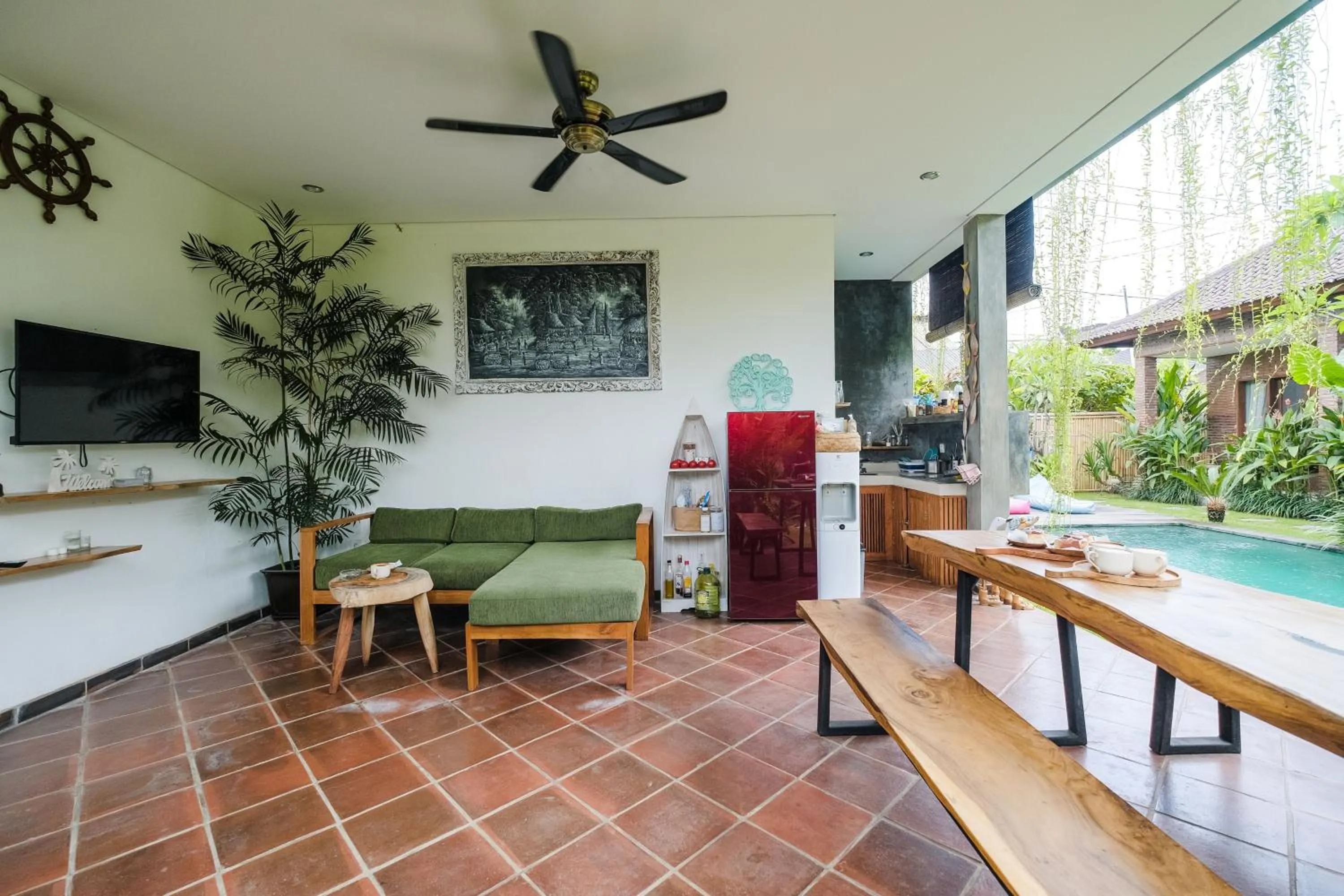 Living room in The Kumpi Bali by The Lavana