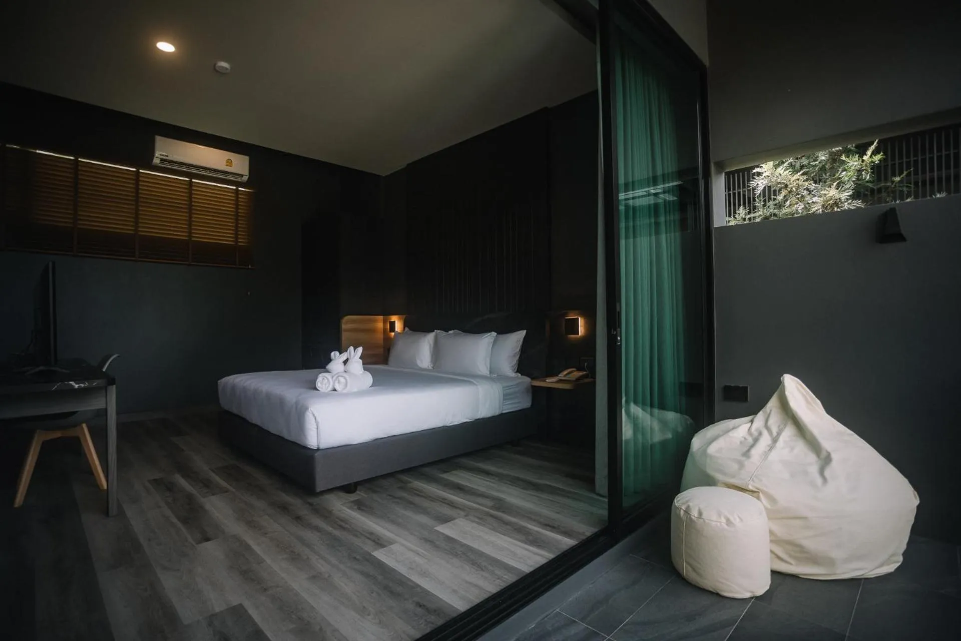 Bed in INN BLOG HOTEL Pakbara