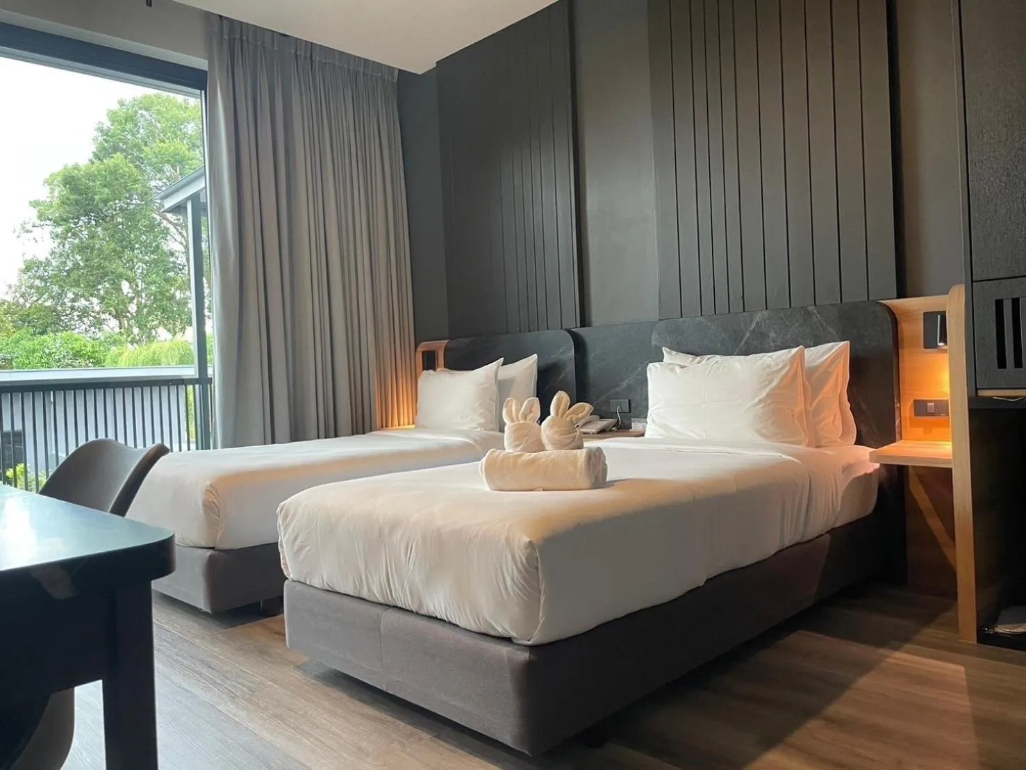 Bed in INN BLOG HOTEL Pakbara