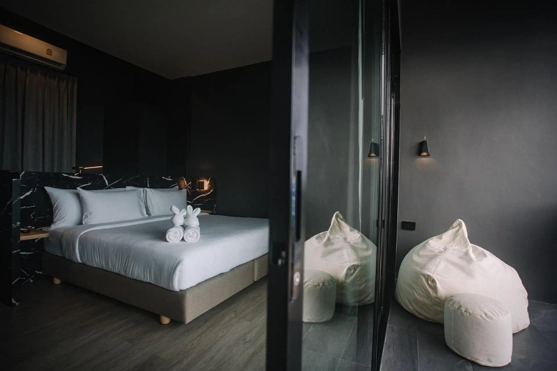 Bed in INN BLOG HOTEL Pakbara