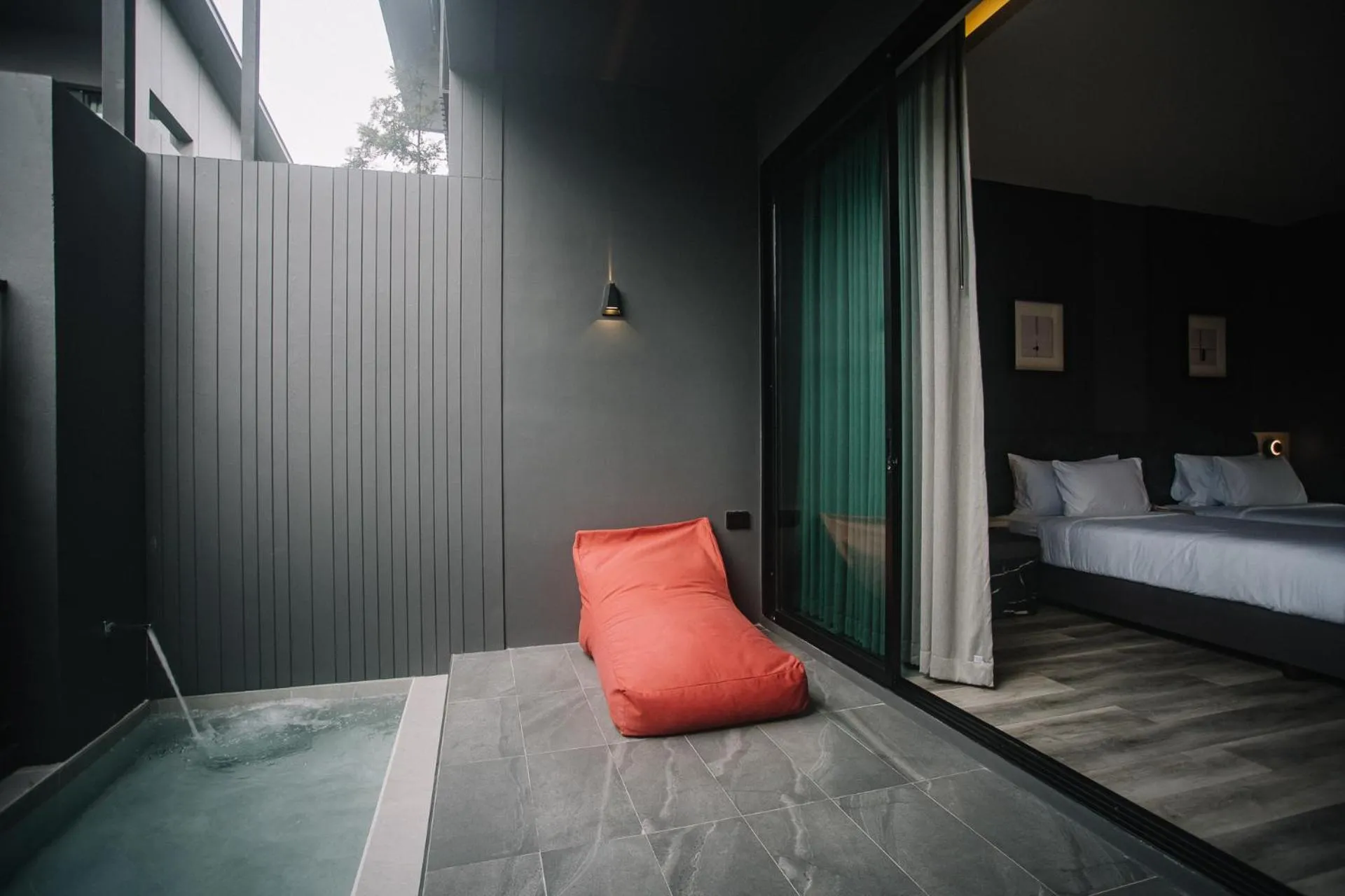 Bed in INN BLOG HOTEL Pakbara