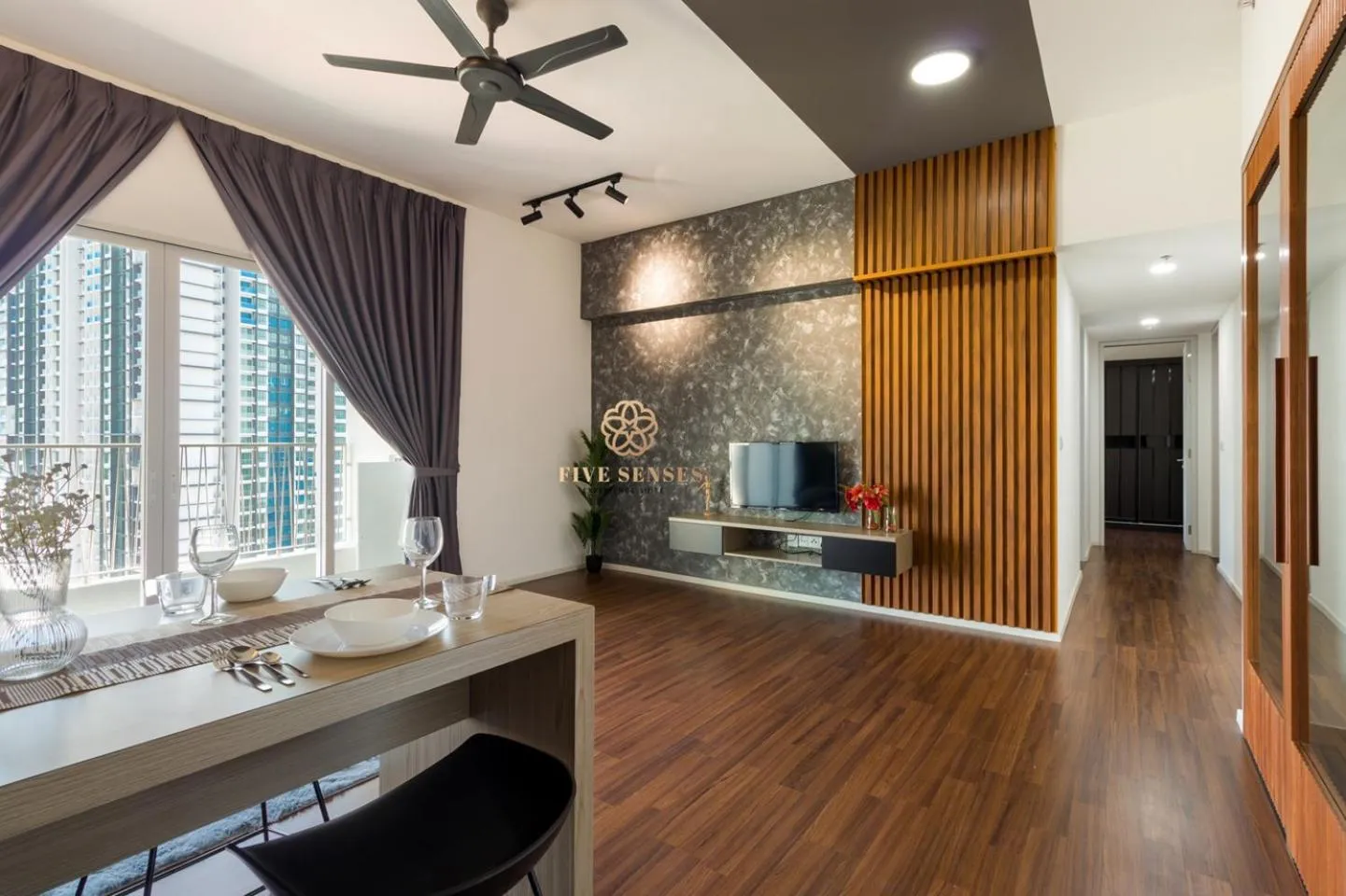 TV and multimedia in UNA Serviced Apartment, Sunway Velocity Kuala Lumpur