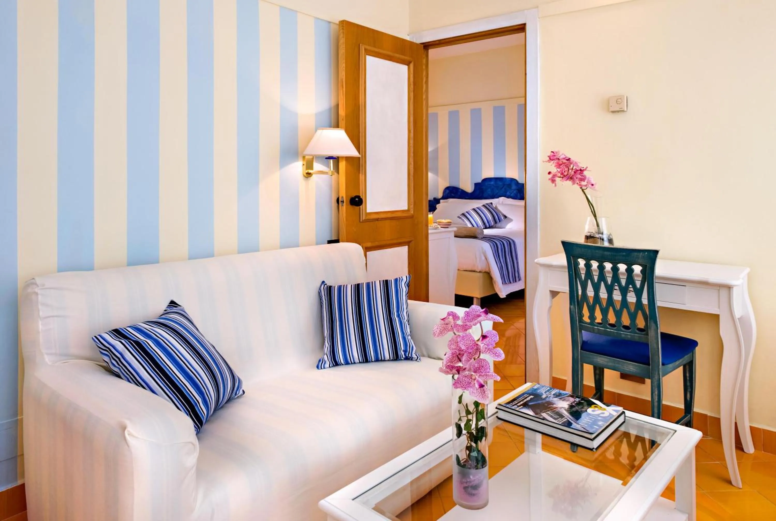 Seating area in Hotel Mare Blu Terme