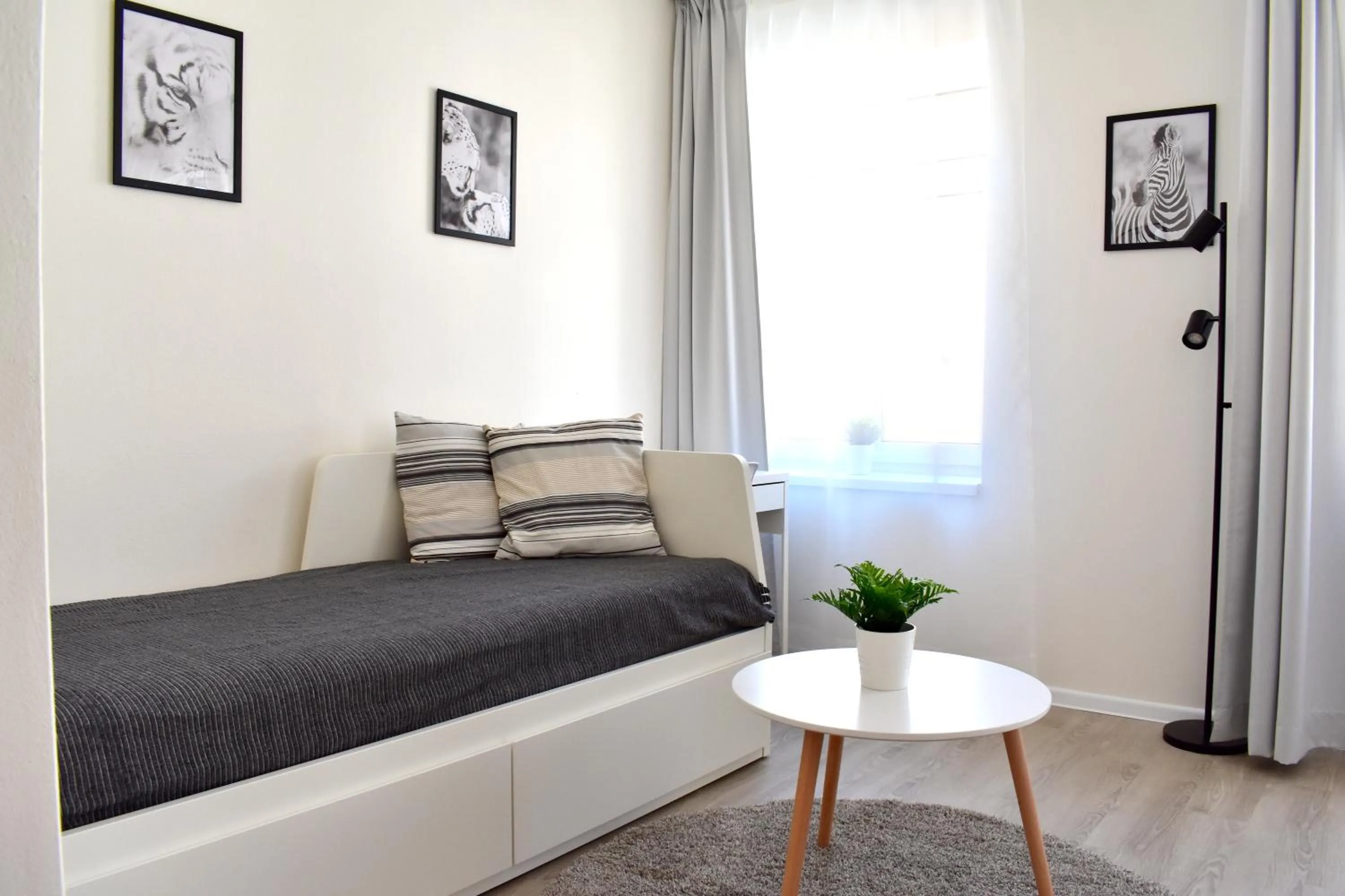 Bed in Seifert Residence