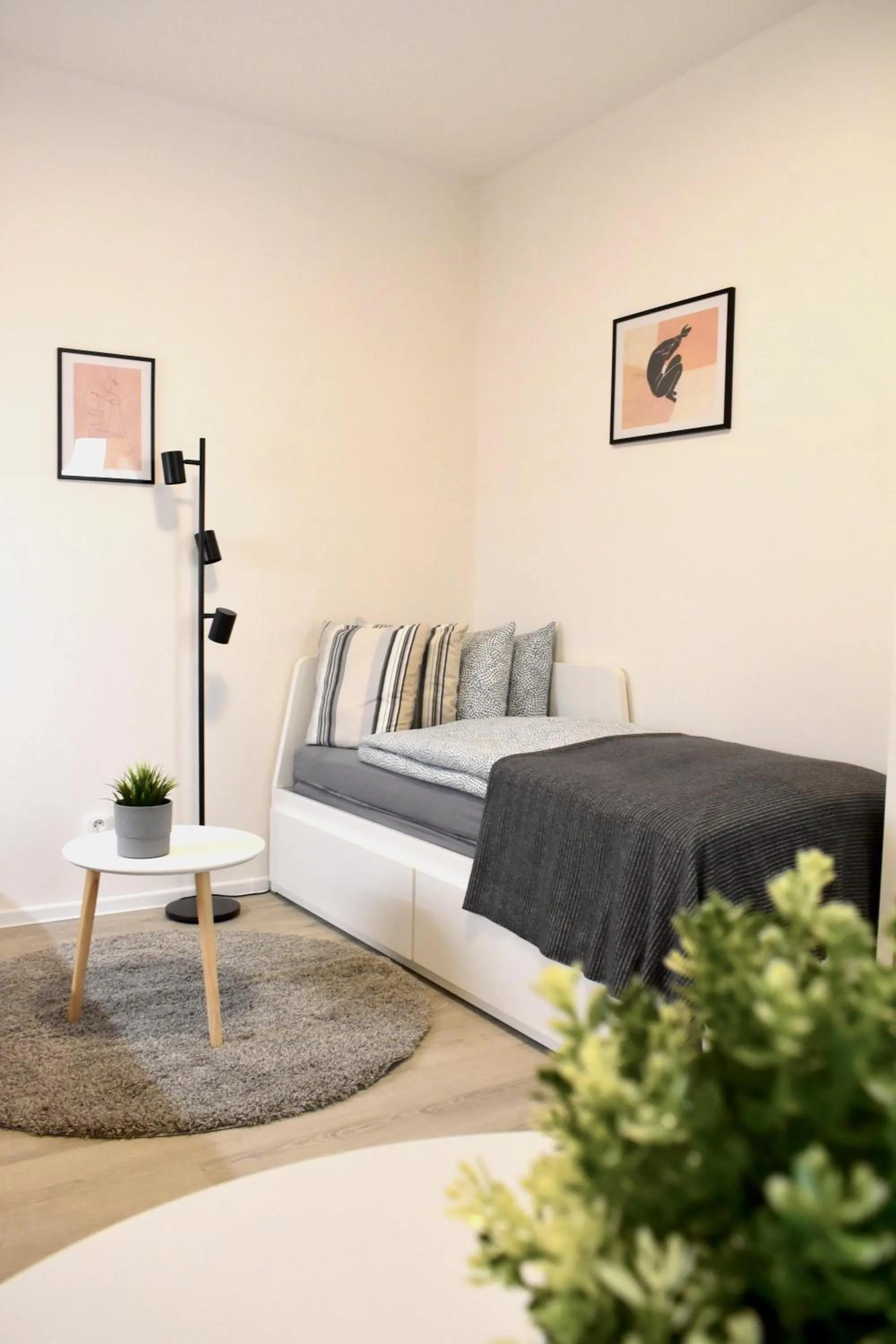 Bed in Seifert Residence