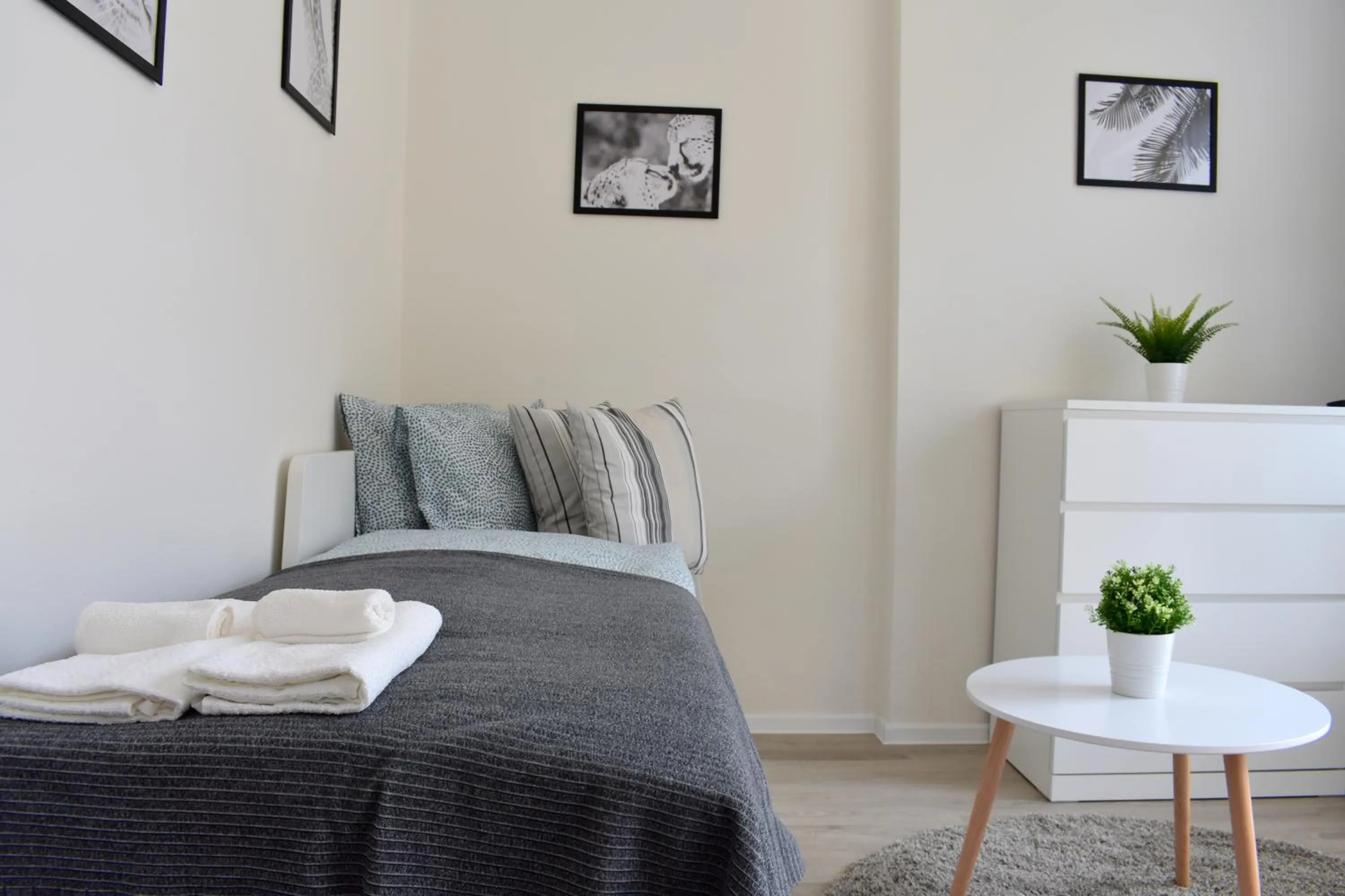 Bed in Seifert Residence