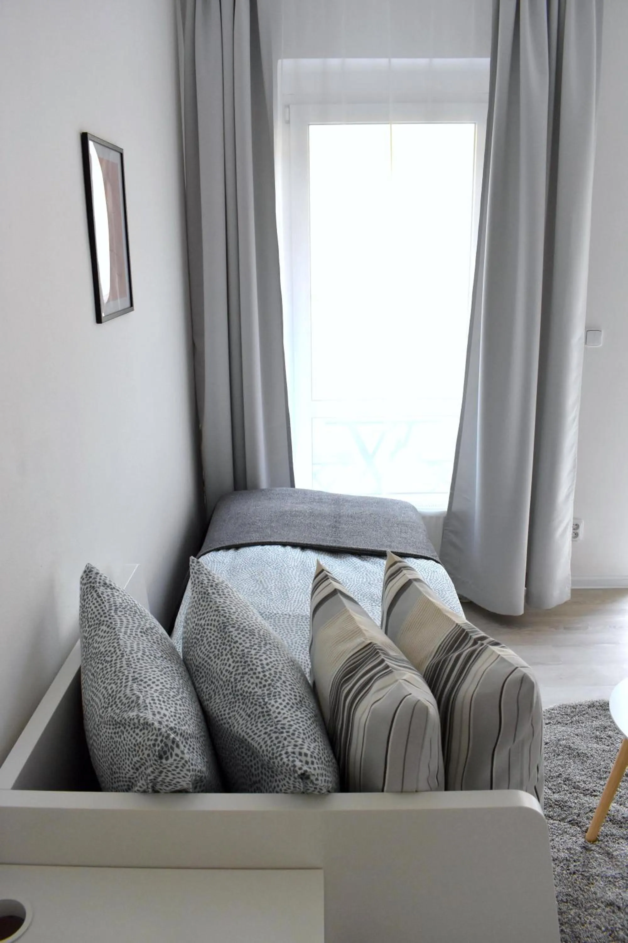 Bed in Seifert Residence