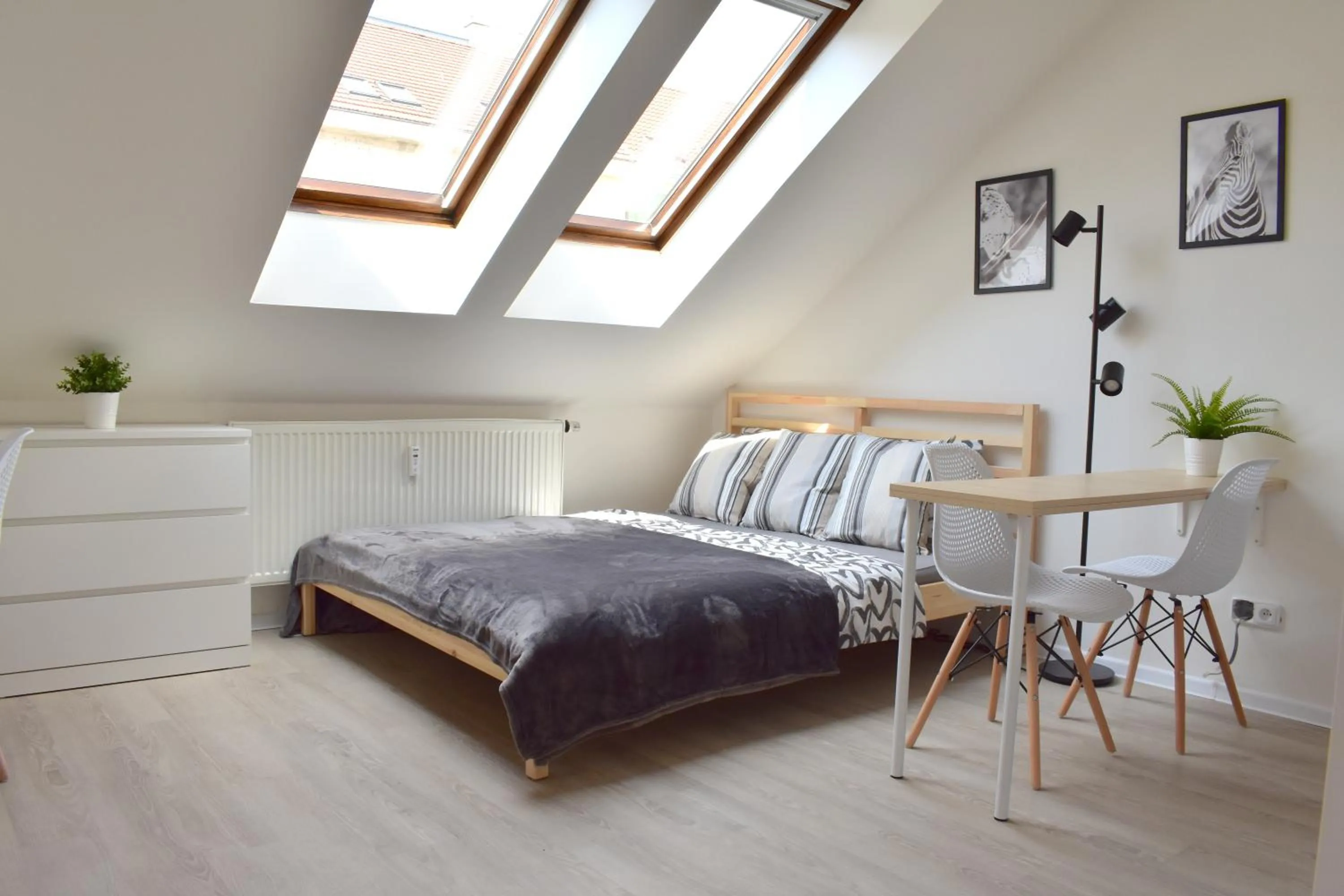 Bed in Seifert Residence