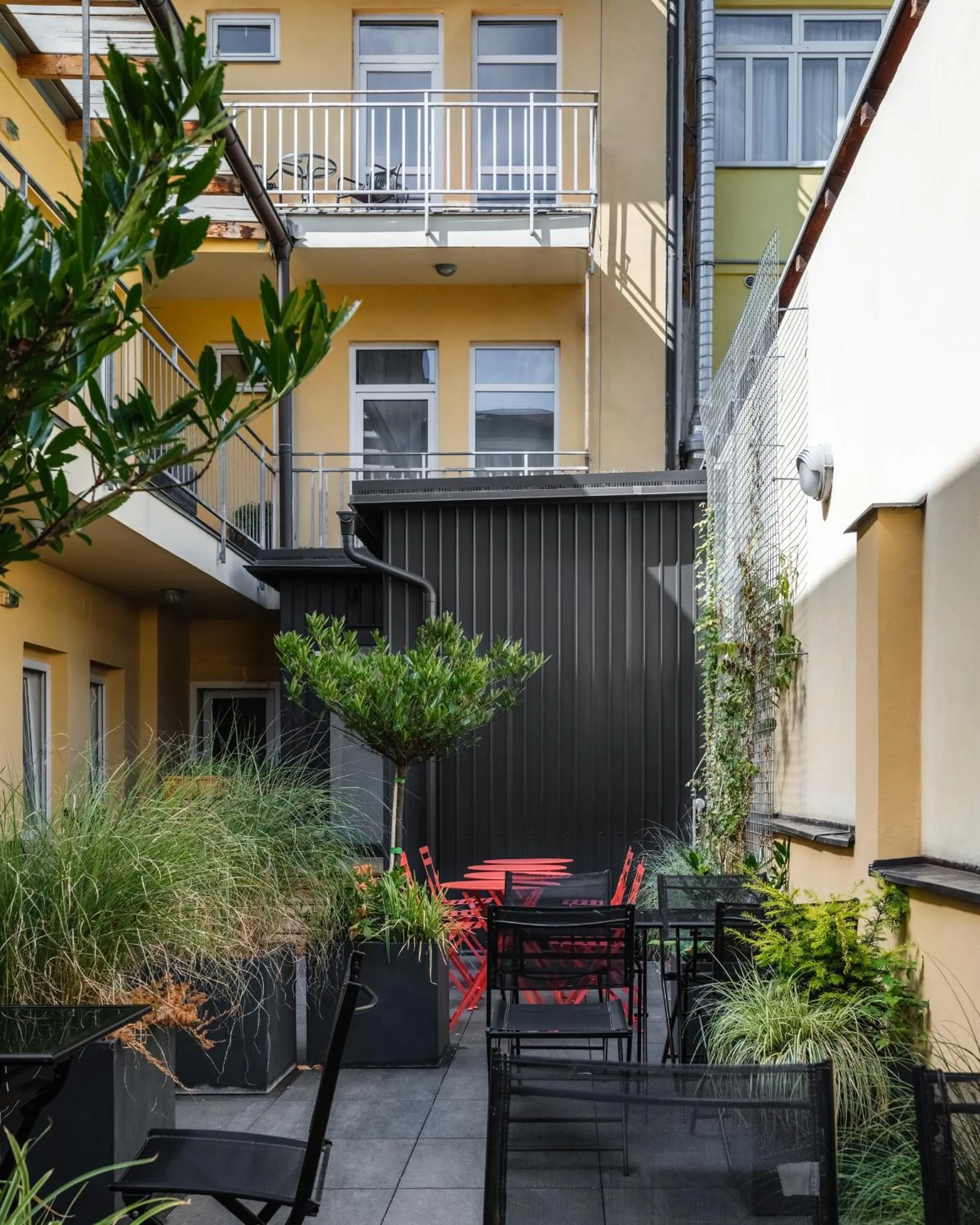 Seating area in Seifert Residence