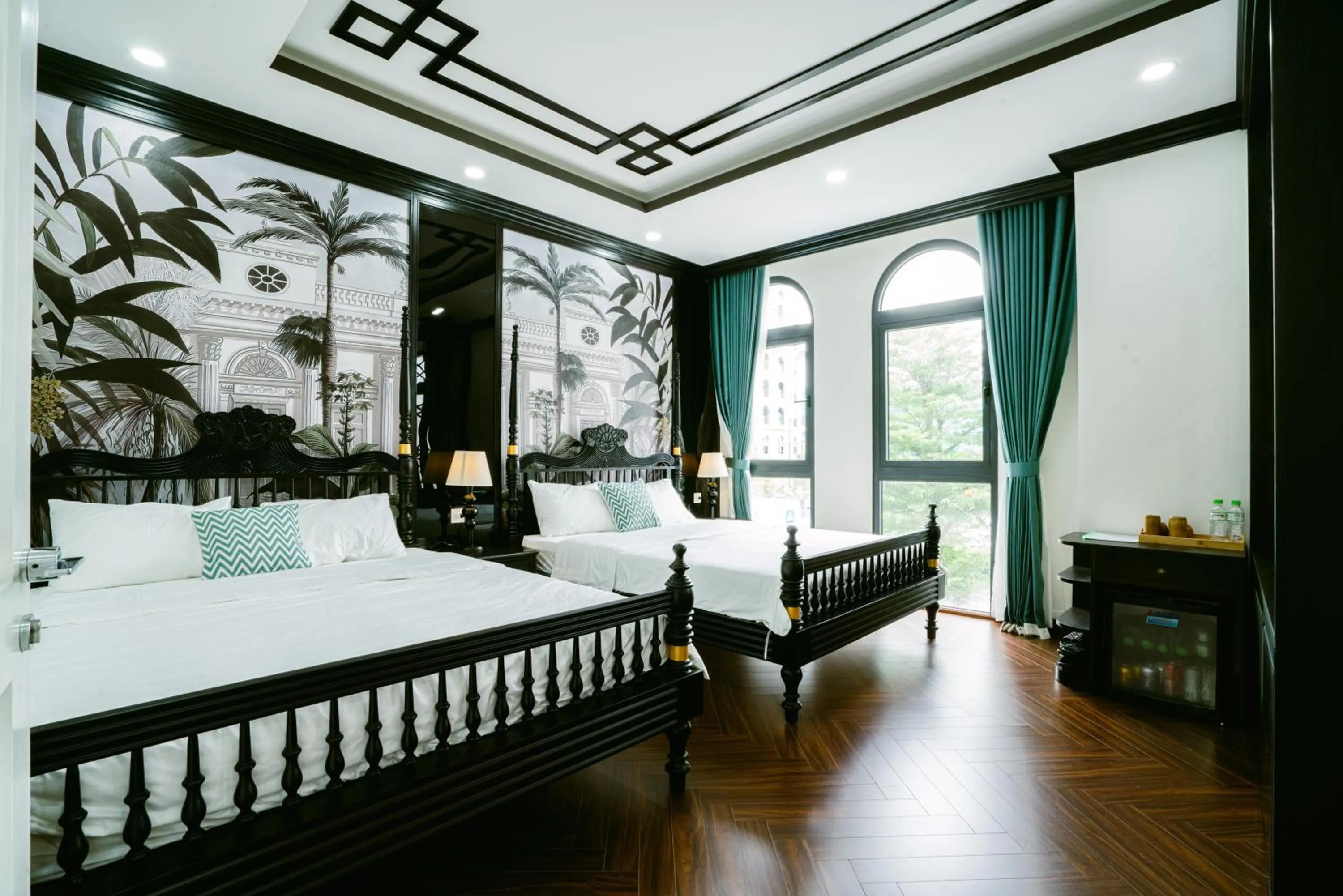 Bed in Mộc Homestay GrandWorld Phú Quốc