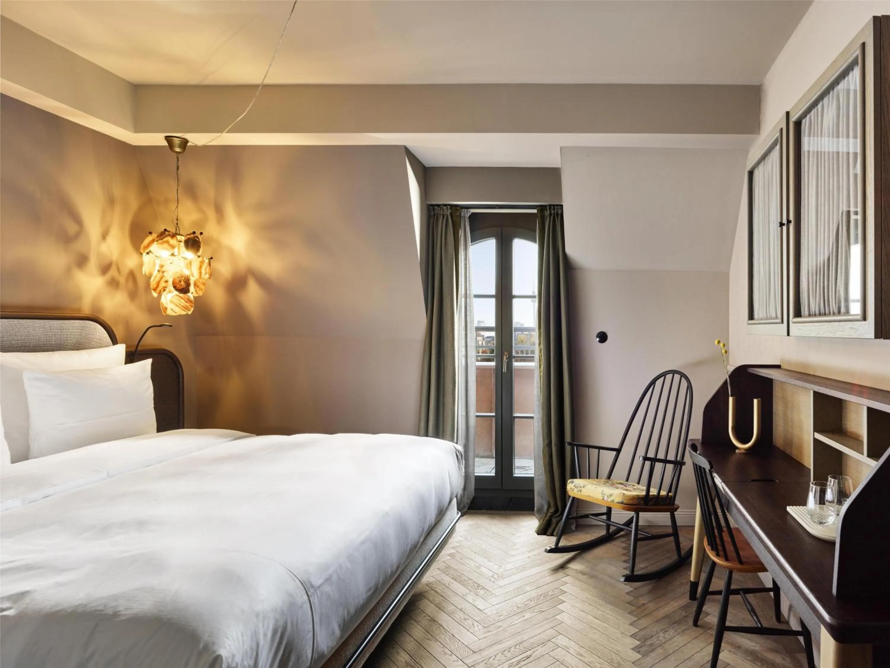 Bedroom, Bed in Telegraphenamt