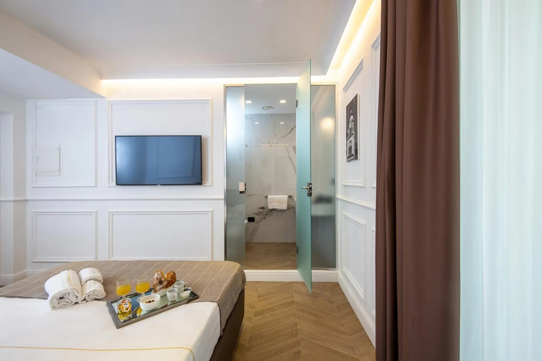 Bed in Hotel XBusiness