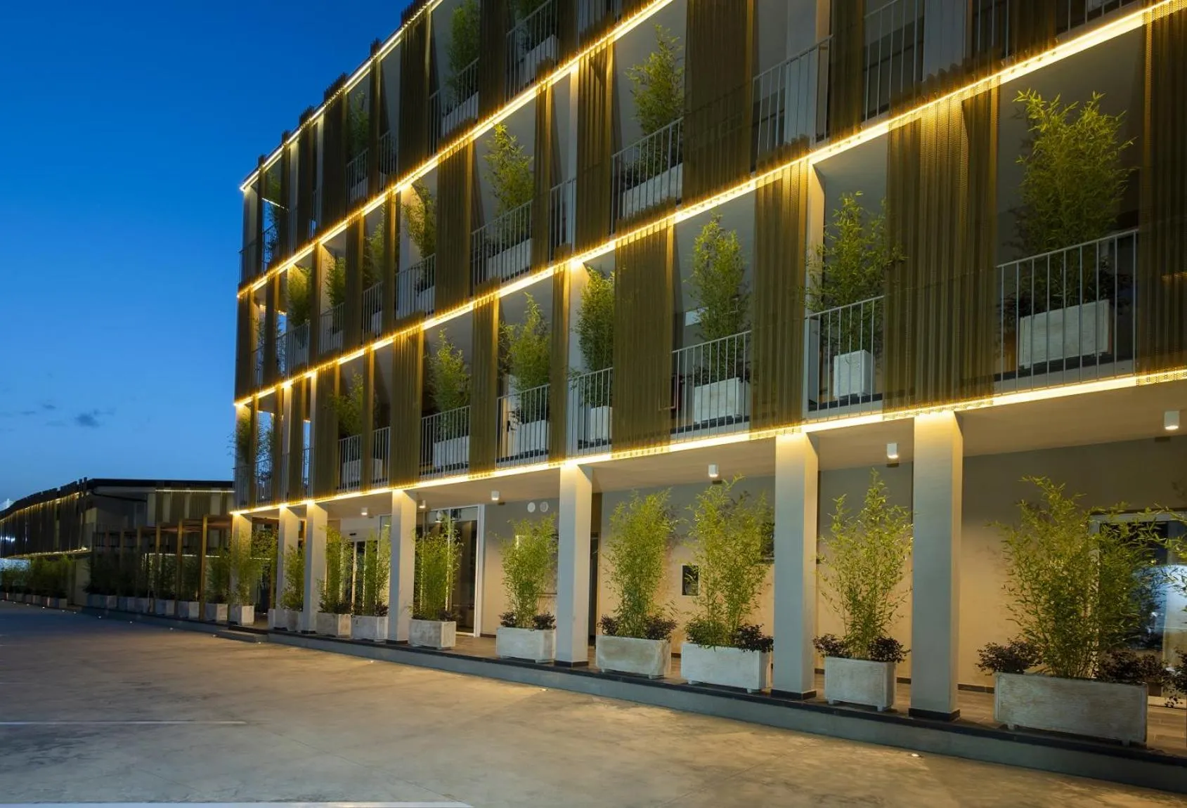 Property building in Hotel XBusiness