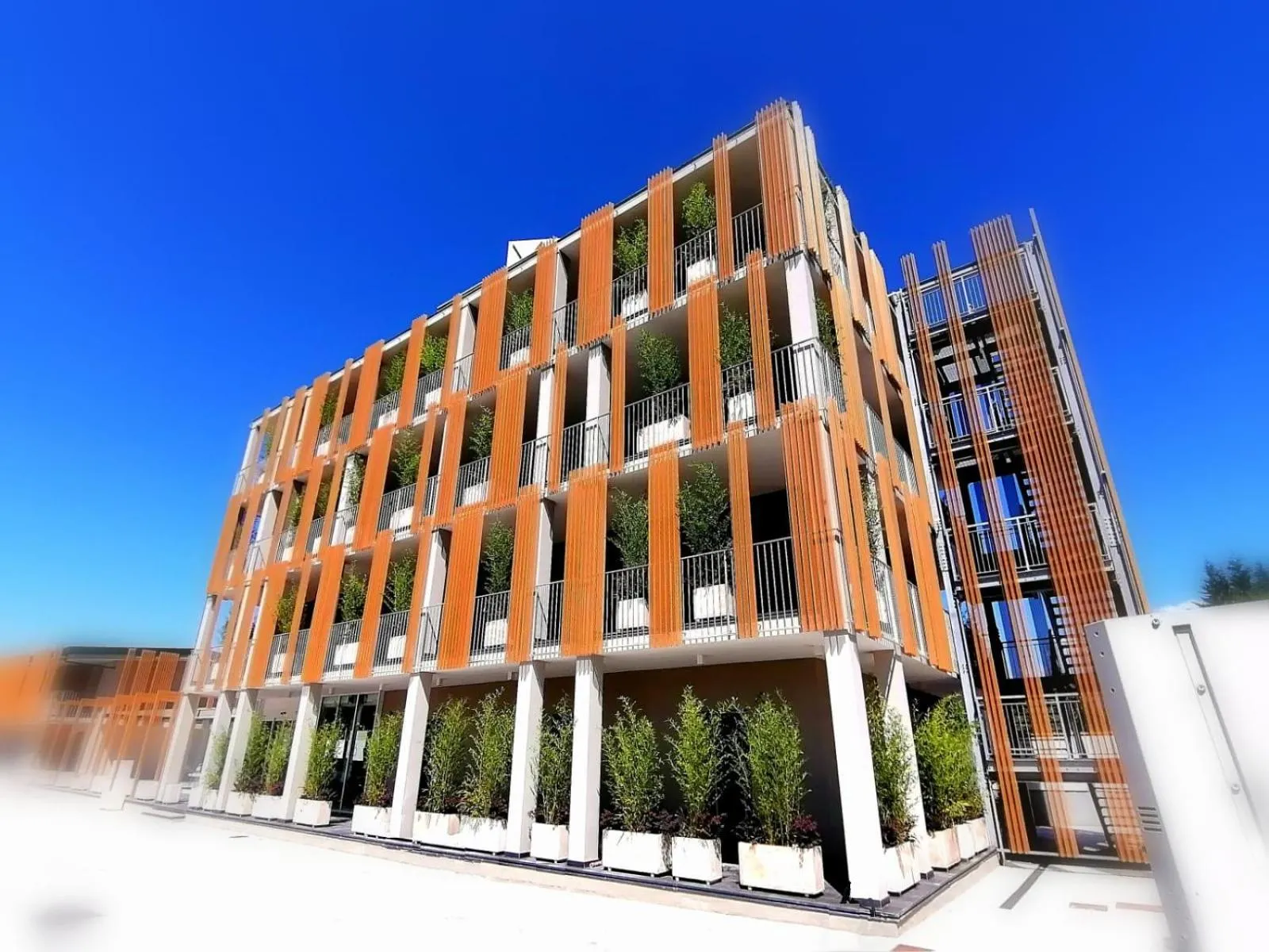 Property building in Hotel XBusiness