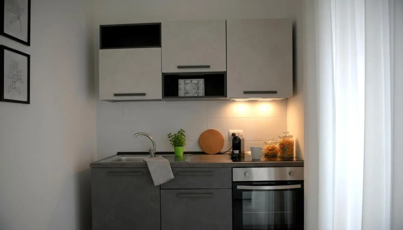 Kitchen or kitchenette in Hotel XBusiness