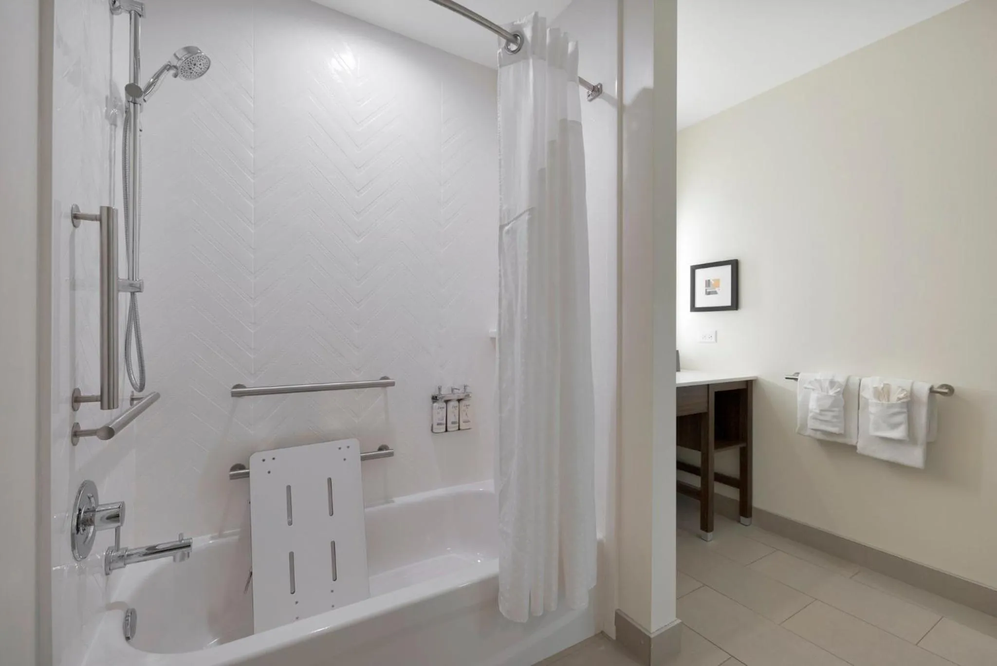 Bathroom in Holiday Inn - Chicago - Tinley Park by IHG