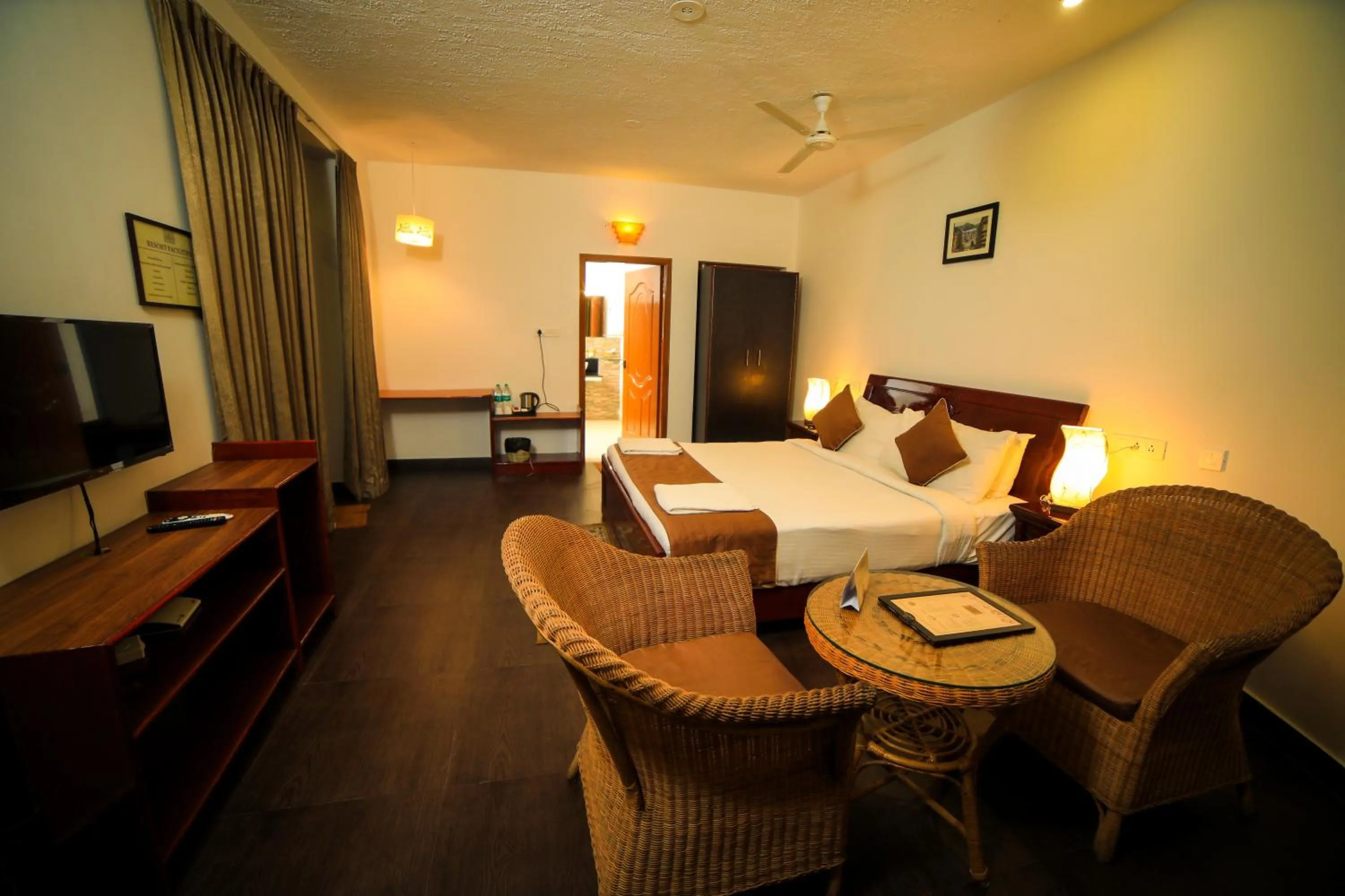 Photo of the whole room, Bed in WOW Bison Woods Organic Veg Resort - Yercaud