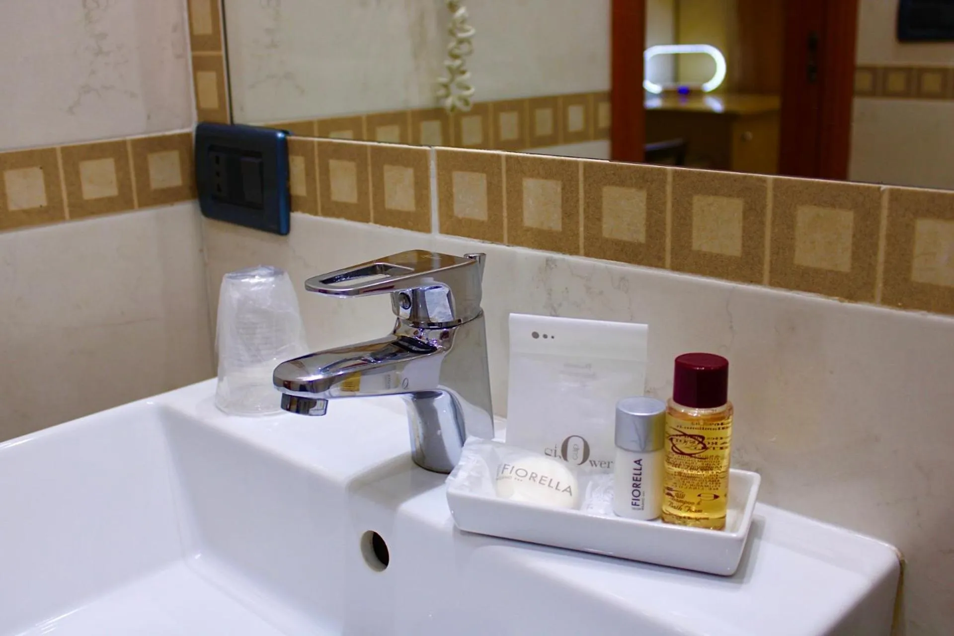 Bathroom in Hotel Fiorella Milano