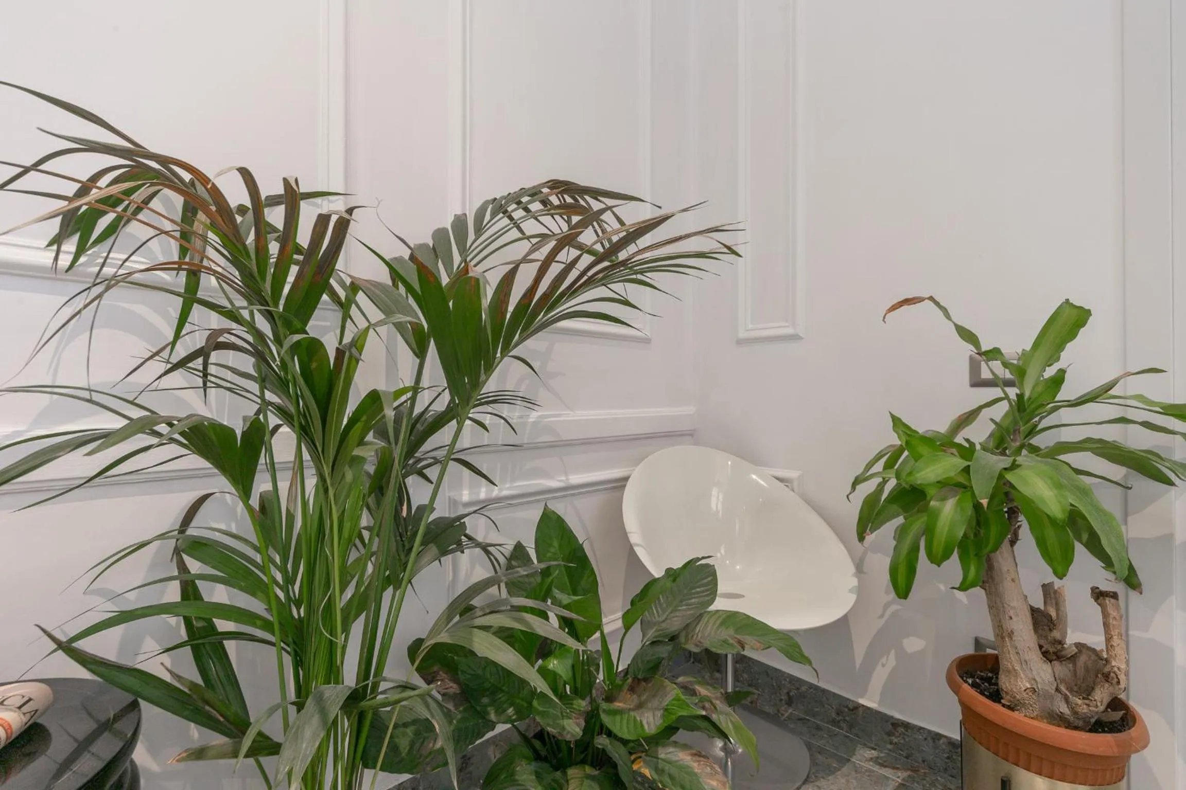 Seating area in Duomo Smart Suites