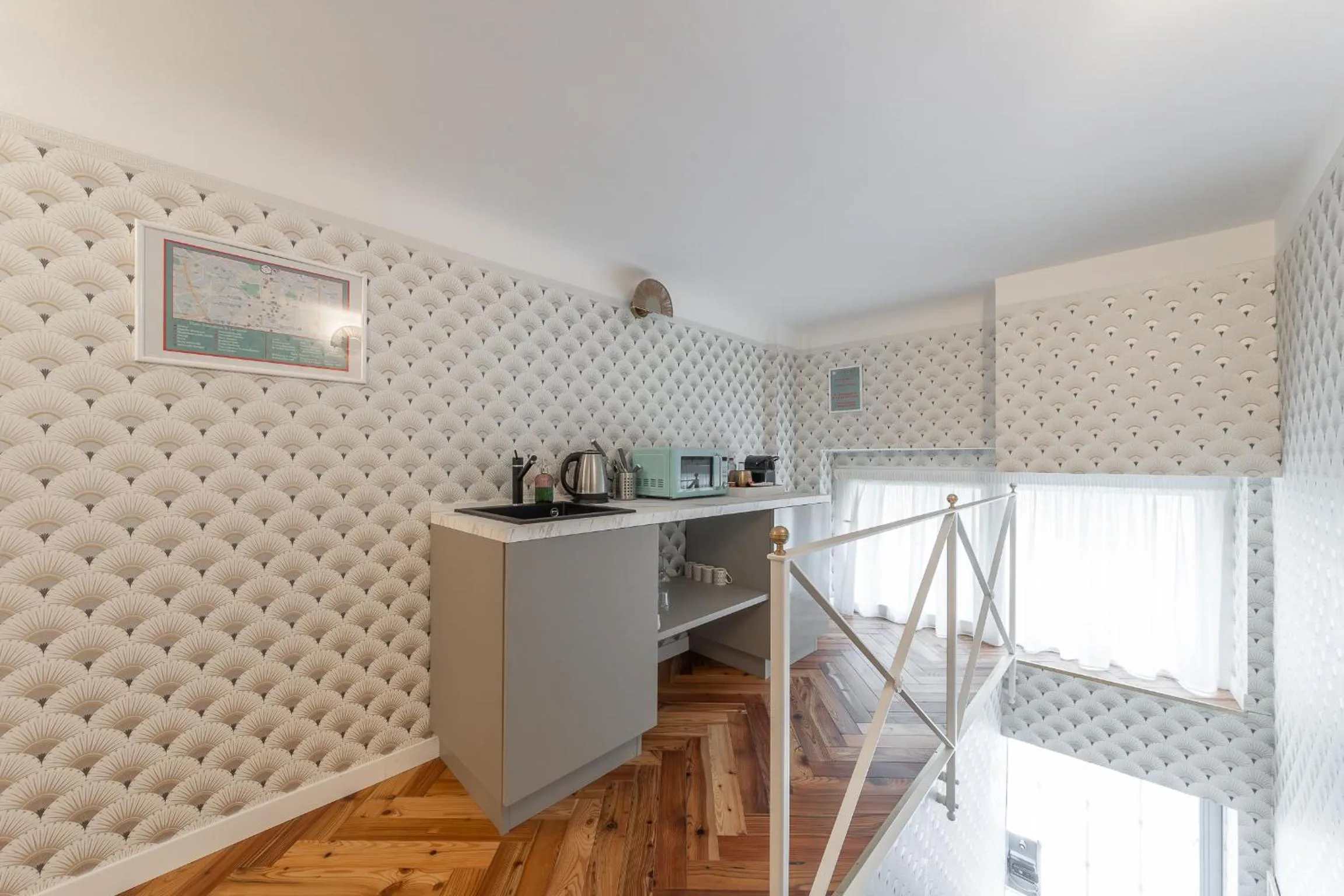 Kitchen or kitchenette in Duomo Smart Suites