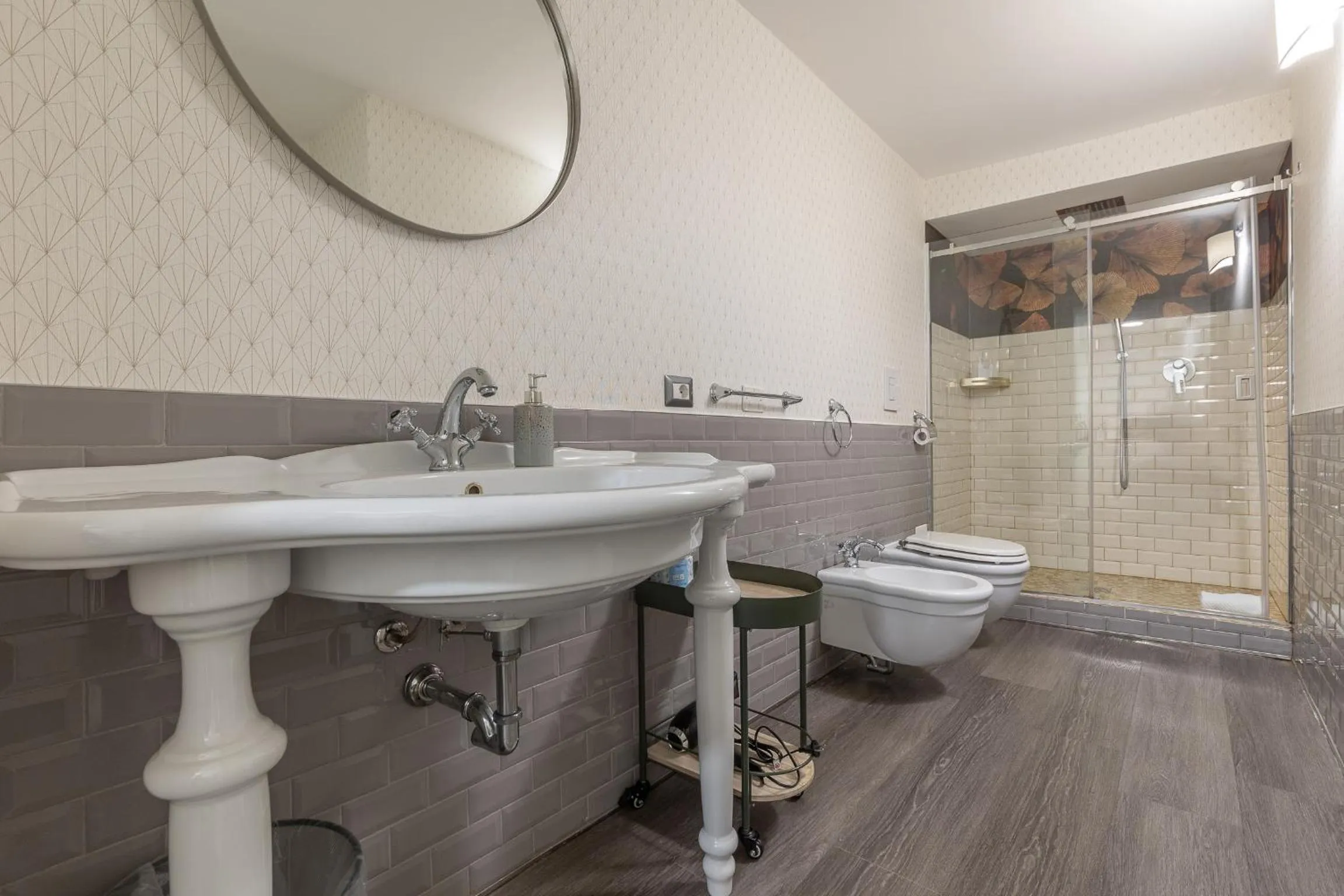 Bathroom in Duomo Smart Suites