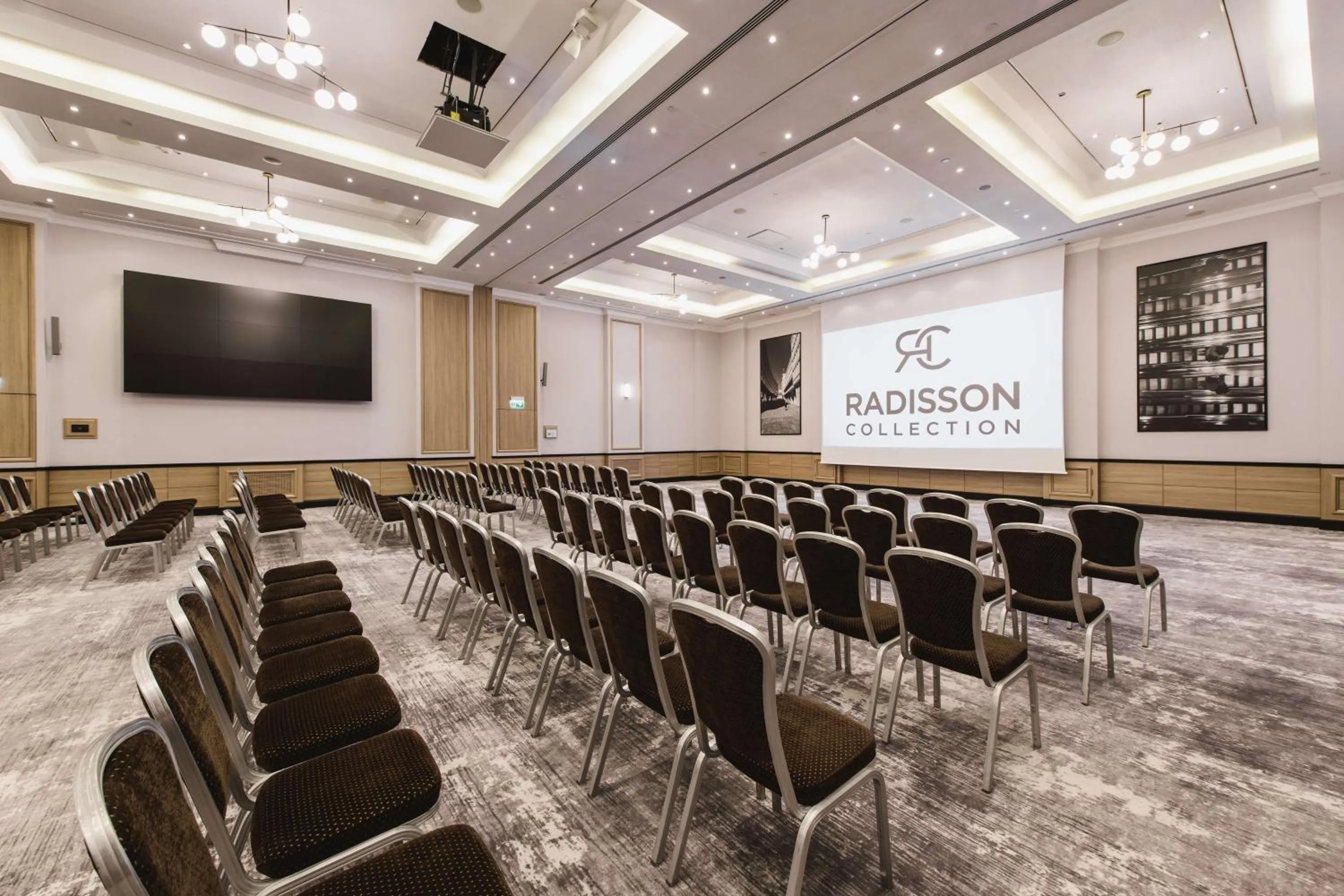 On site in Radisson Collection Hotel, Warsaw