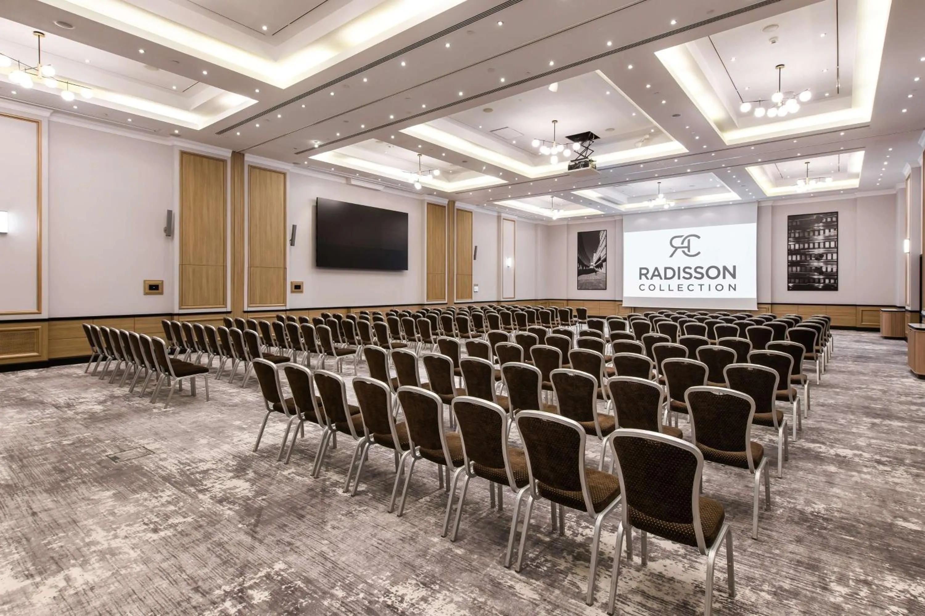 On site in Radisson Collection Hotel, Warsaw