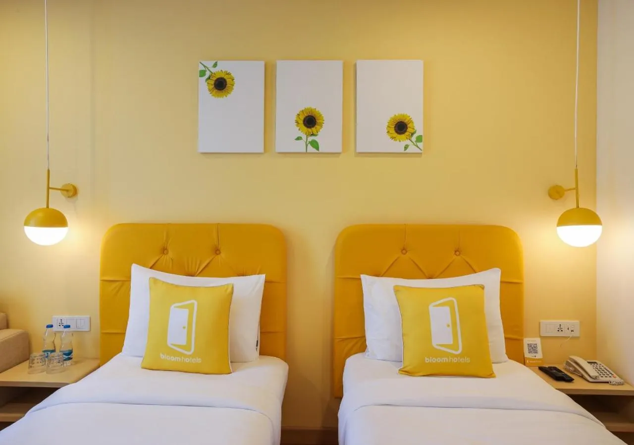 Bedroom, Bed in Bloom Hotel - Jalandhar
