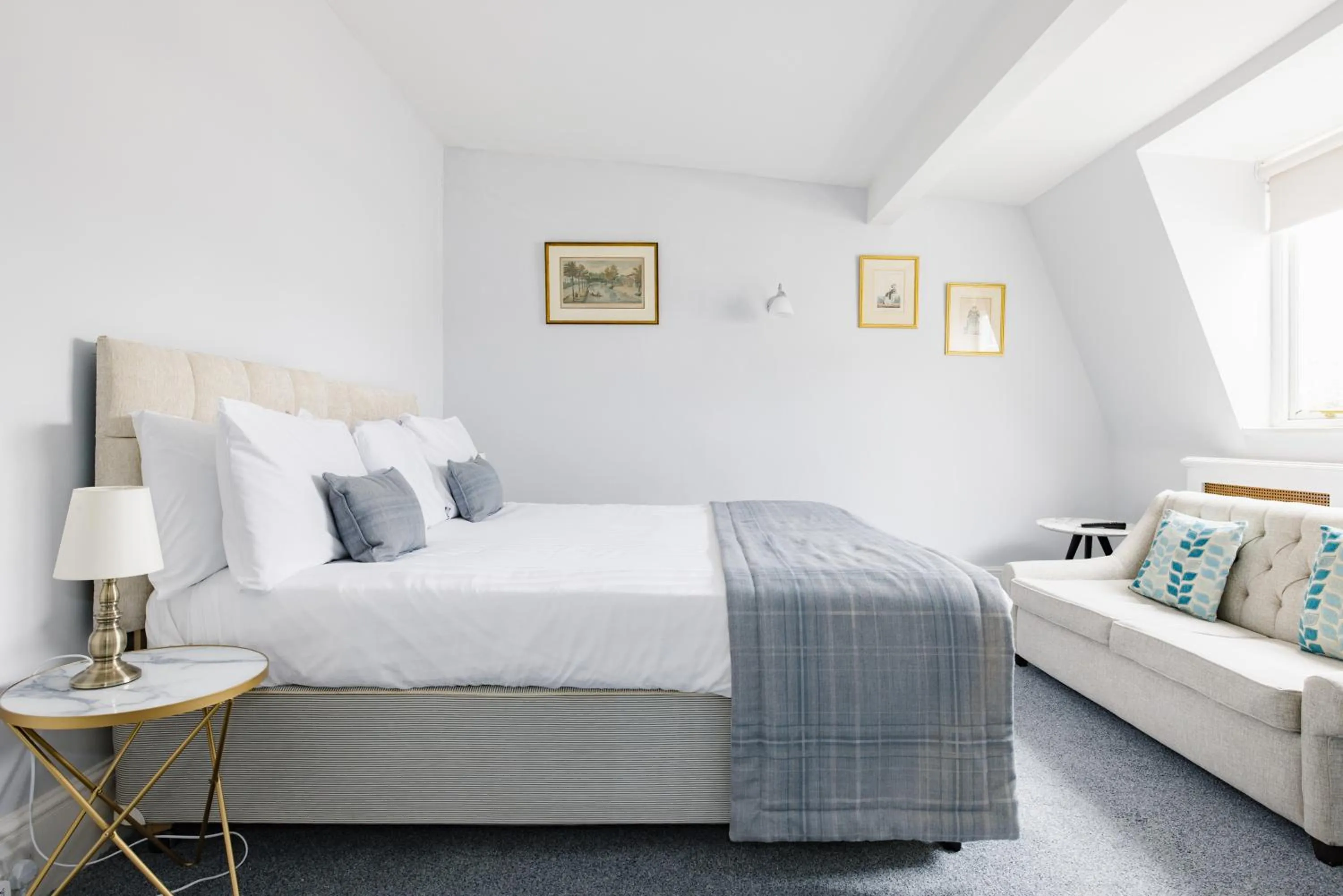 Bedroom, Bed in The Abbey Notting Hill