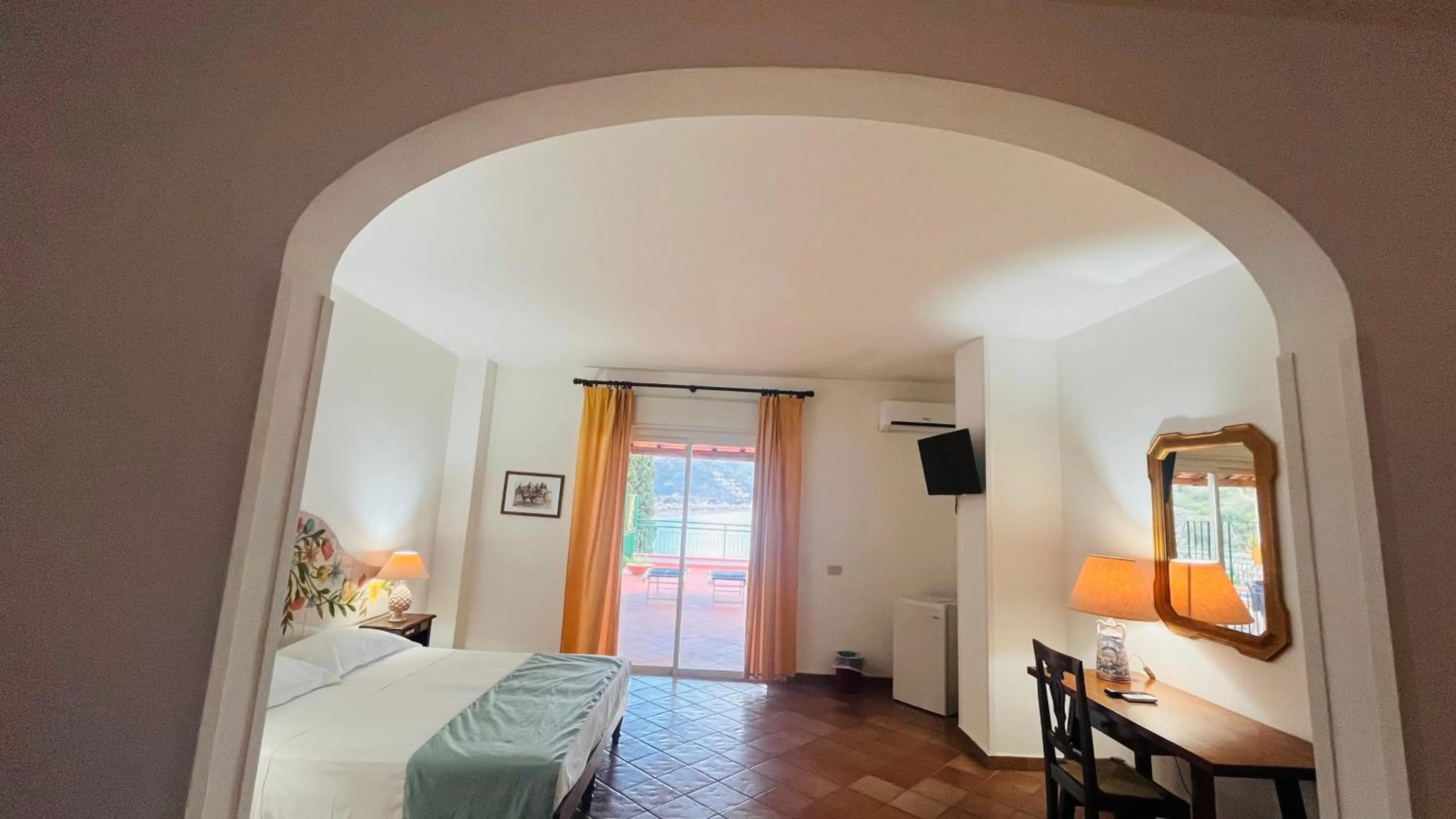 Bedroom, Bed in Bay Palace Mazzarò