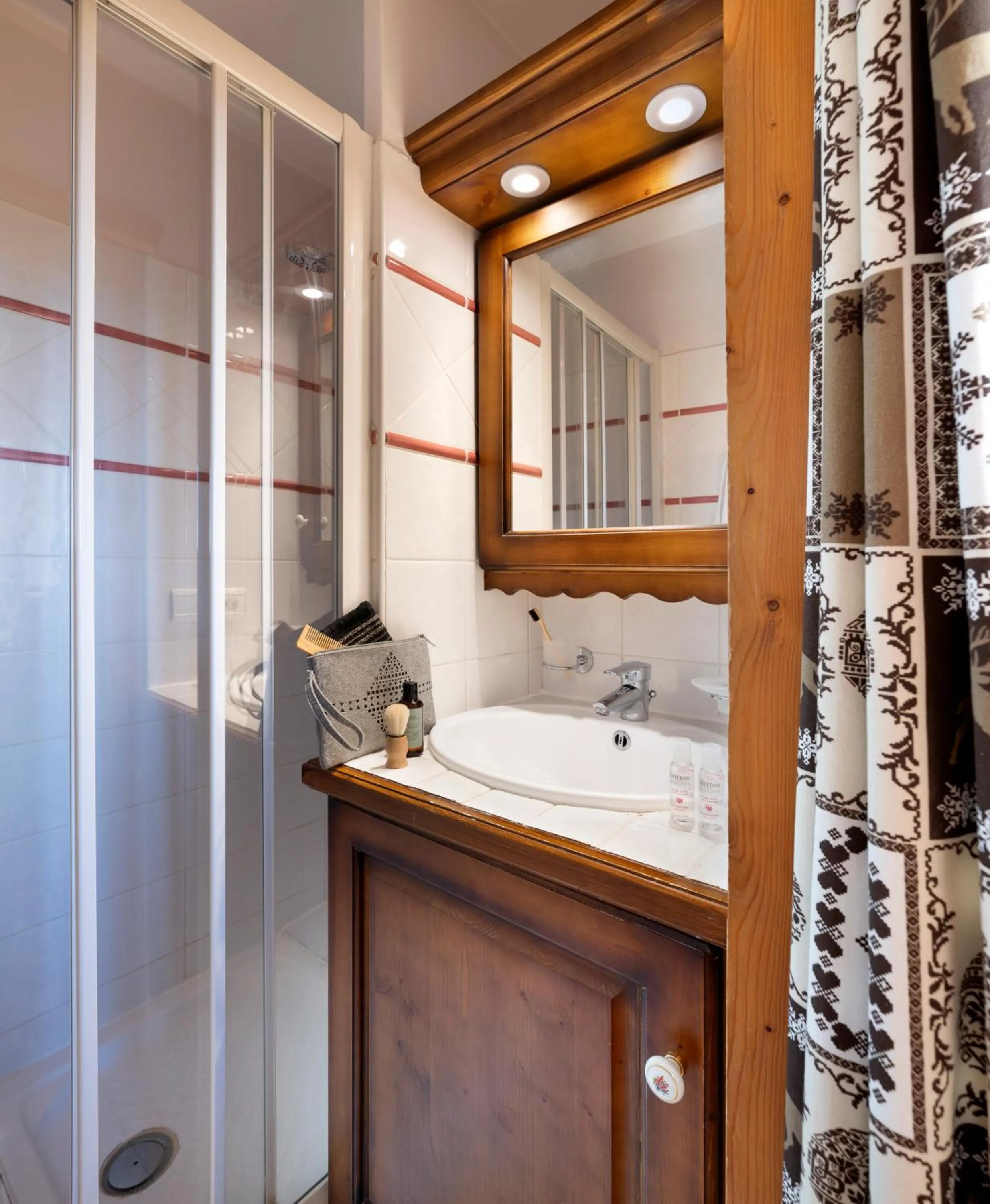 Shower in Résidence Pierre & Vacances Premium Le Roselend