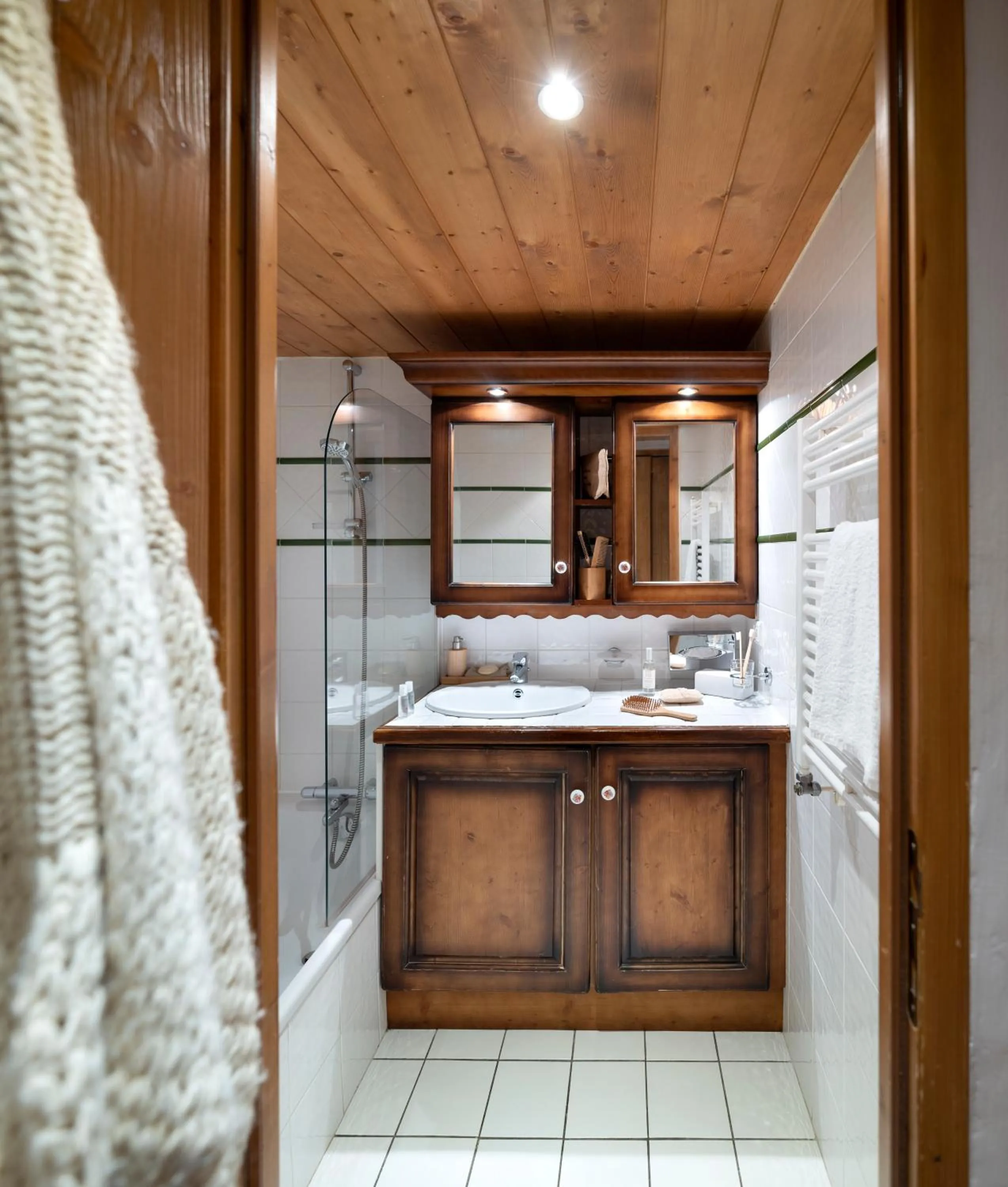 Bathroom in Résidence Pierre & Vacances Premium Le Roselend