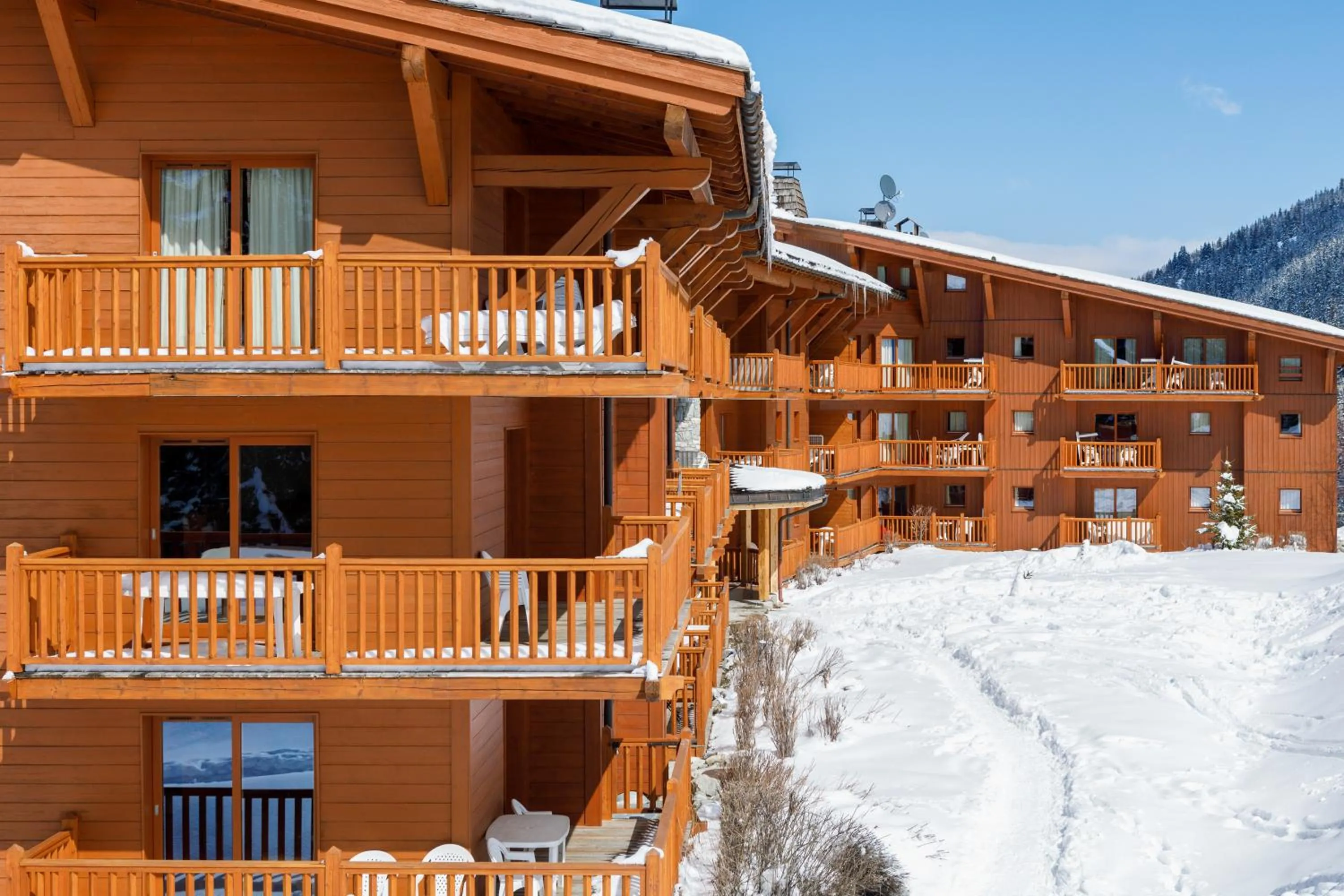 Property building in Résidence Pierre & Vacances Premium Le Roselend