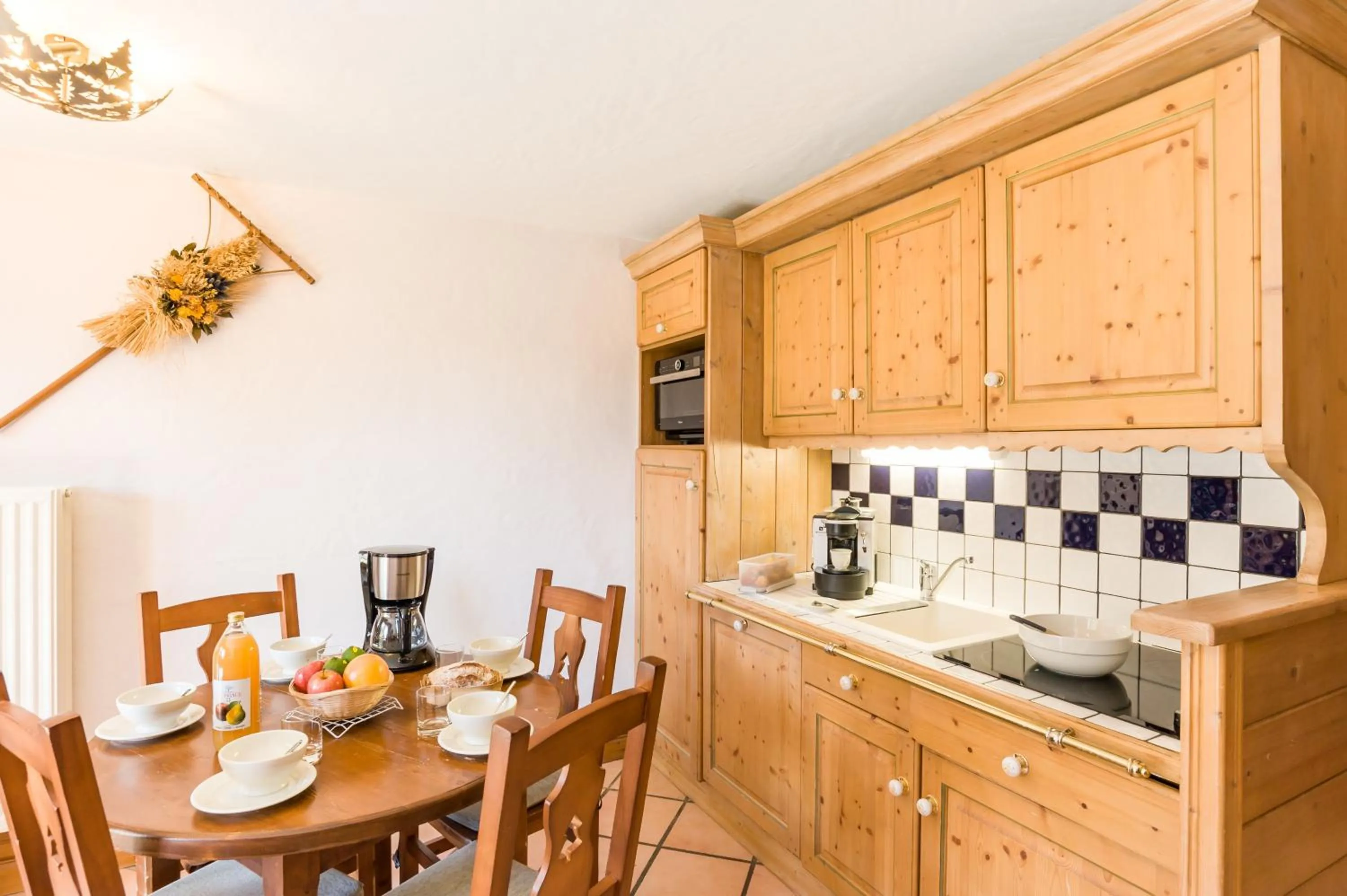 Coffee/tea facilities in Résidence Pierre & Vacances Premium Le Roselend