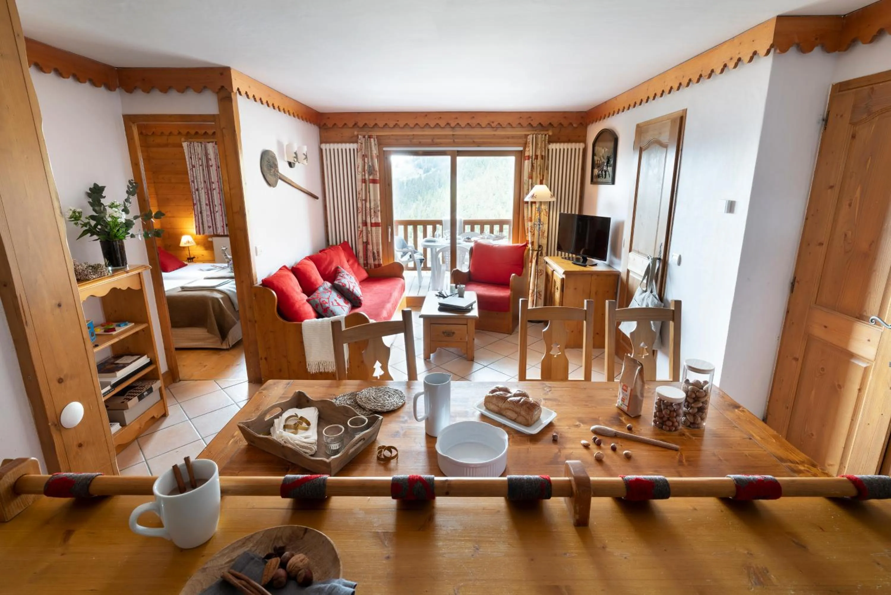 Communal lounge/ TV room in Résidence Pierre & Vacances Premium Le Roselend